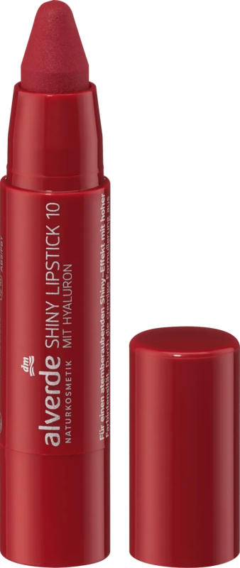 alverde NATURKOSMETIK Lippenstift Shiny 10