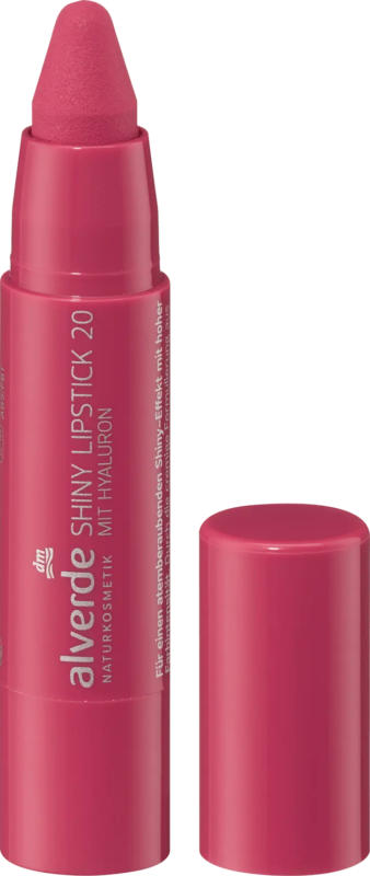 alverde NATURKOSMETIK Lippenstift Shiny 20