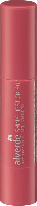 alverde NATURKOSMETIK Lippenstift Shiny 60