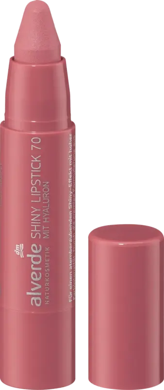 alverde NATURKOSMETIK Lippenstift Shiny 70