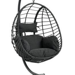 JYSK Leagăn BORK 96x192x124 negru