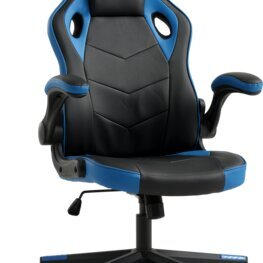 JYSK Scaun gaming VOJENS negru/albastru