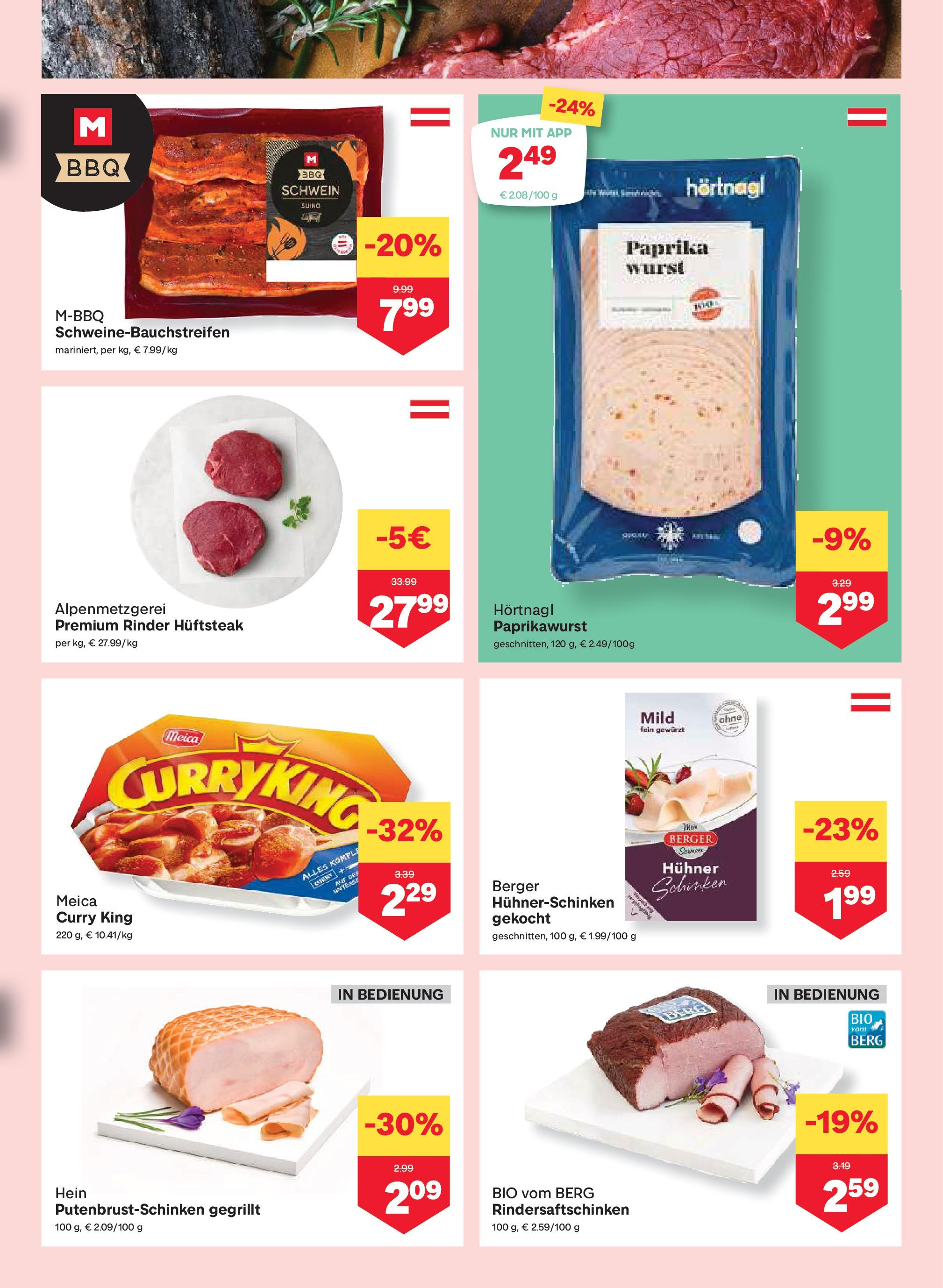 MPREIS Kärnten von 15.05.2025 - Aktuelle Angebote | Seite: 3 | Produkte: Wurst, Schinken