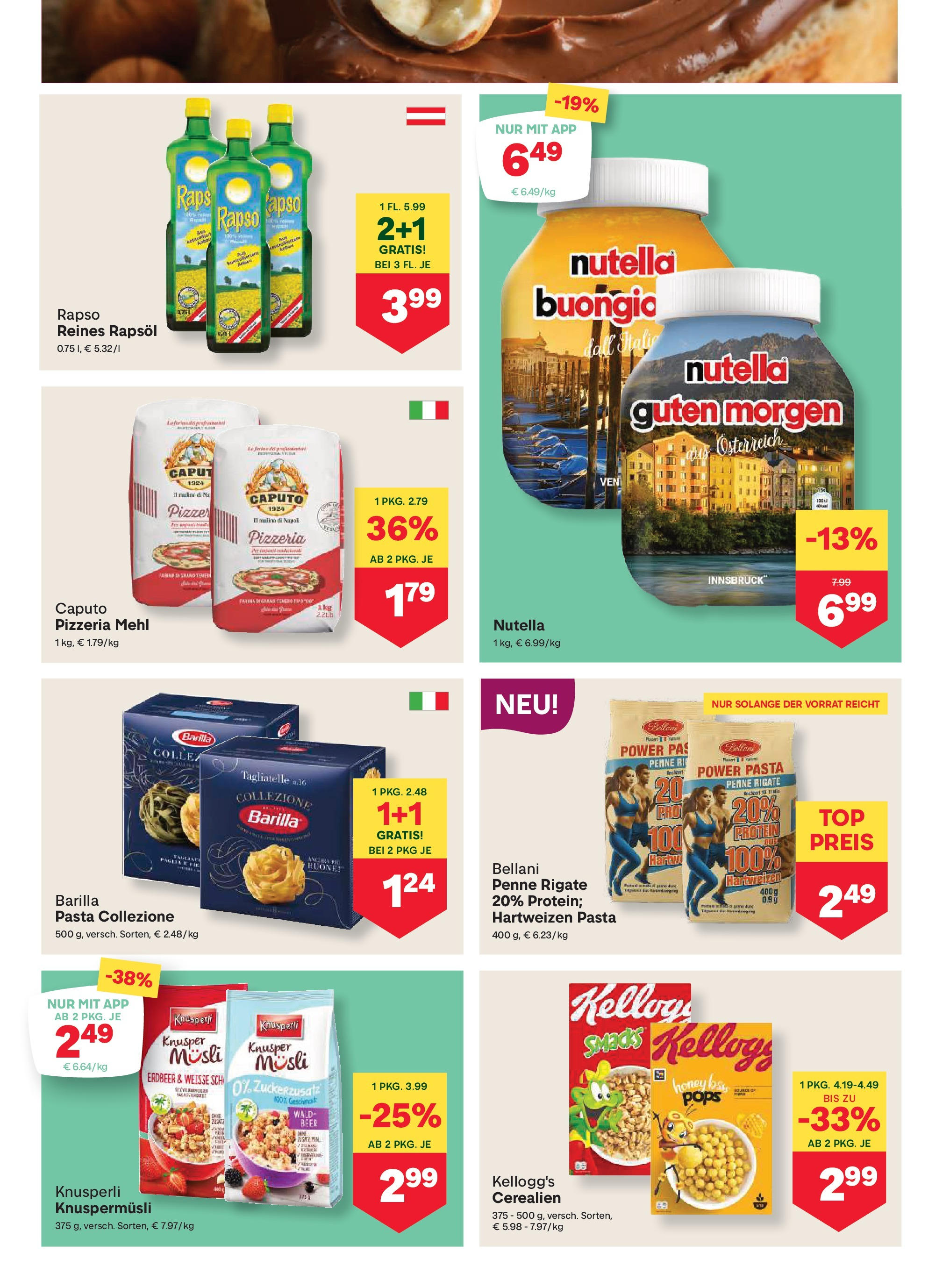 MPREIS Kärnten von 15.05.2025 - Aktuelle Angebote | Seite: 9 | Produkte: Pasta