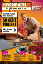 Hornbach: Dein Wille verlegt deine Terrasse
