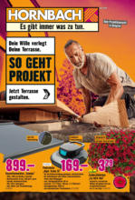 Hornbach: Dein Wille verlegt deine Terrasse