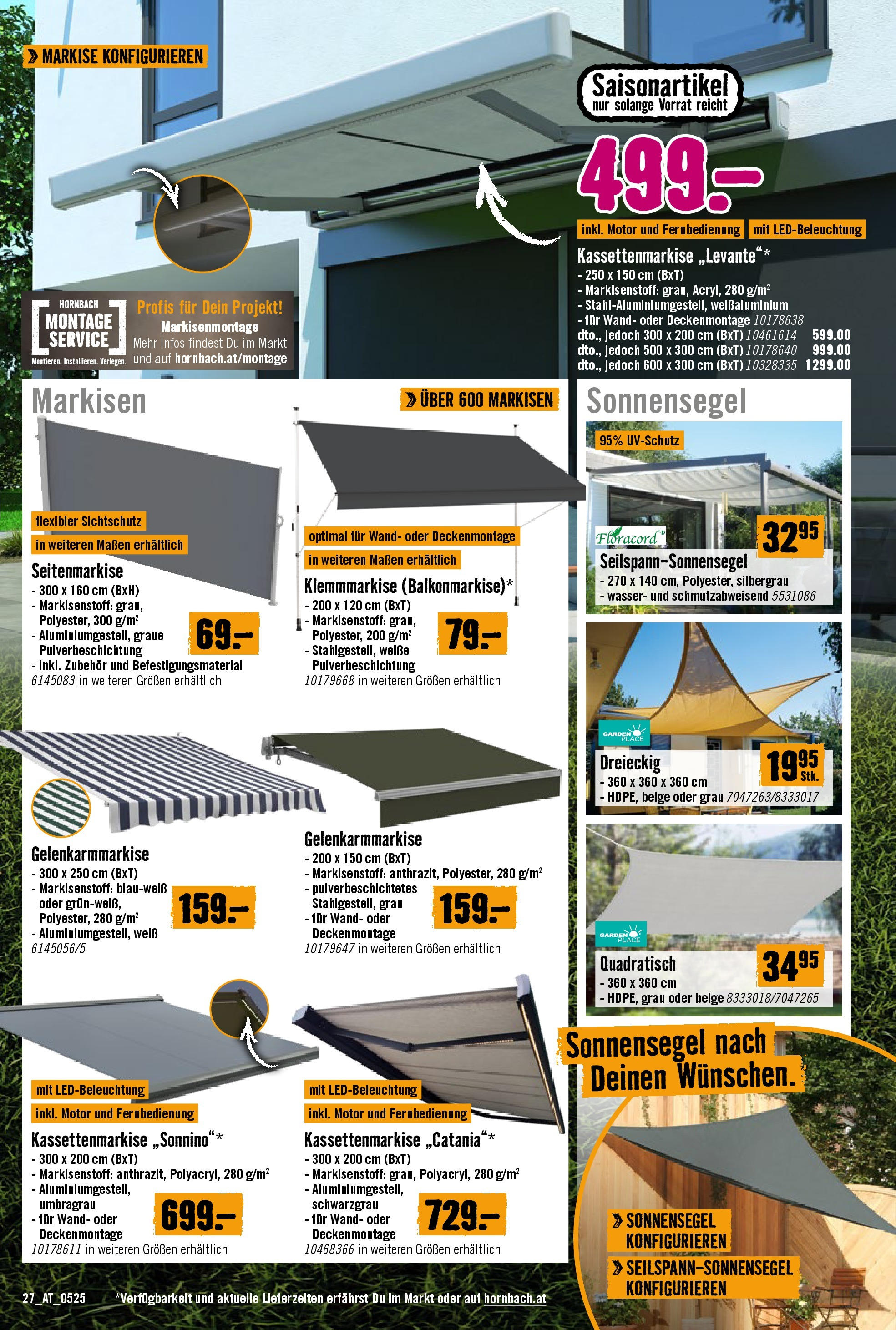 Hornbach Flugblatt (07.05.2025) || Aktuelle Angebote | Seite: 27 | Produkte: Wasser Hornbach Flugblatt von 07.05.2025 - Aktuelle Angebote | Seite: 27 | Produkte: Wasser