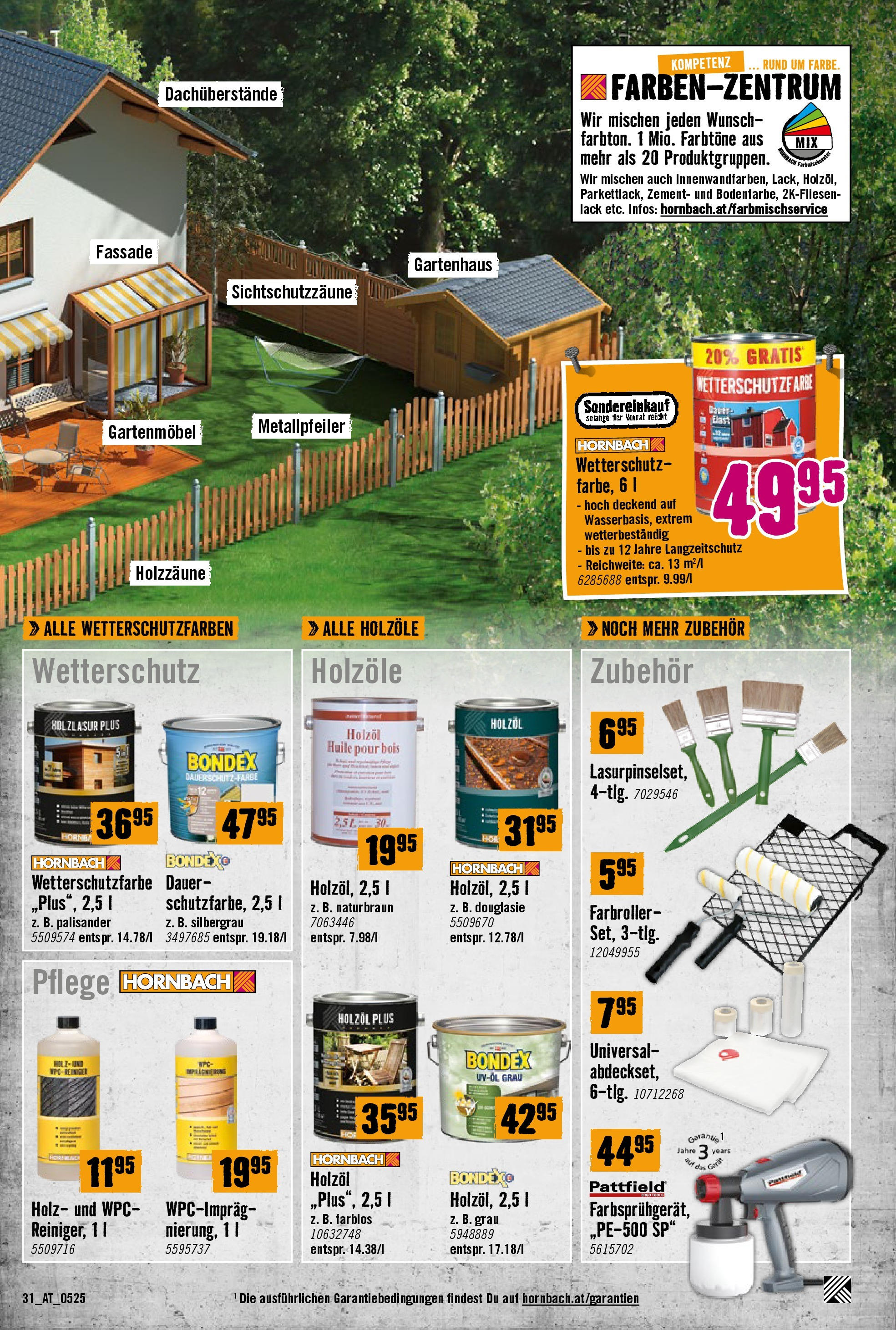 Hornbach Flugblatt (07.05.2025) || Aktuelle Angebote | Seite: 31 | Produkte: Gartenmöbel Hornbach Flugblatt von 07.05.2025 - Aktuelle Angebote | Seite: 31 | Produkte: Gartenmöbel