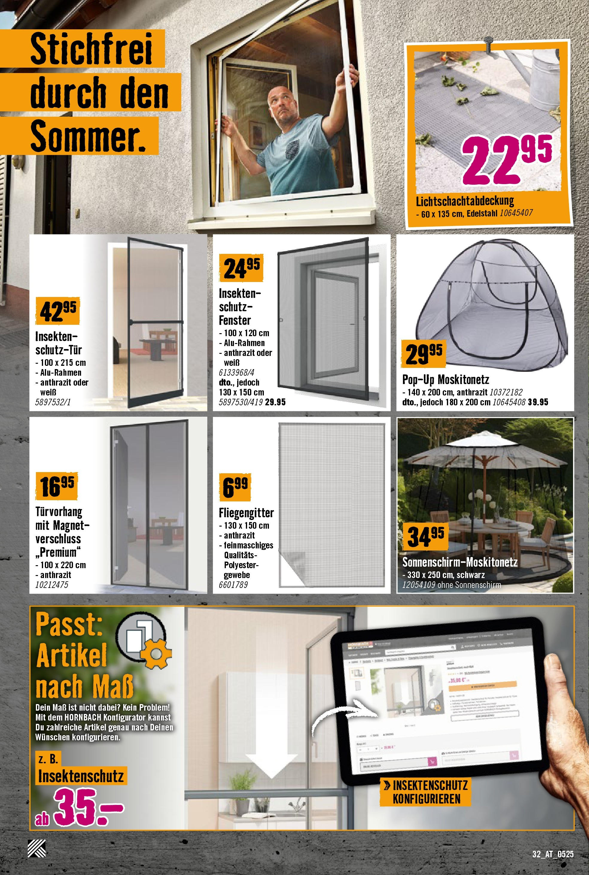 Hornbach Flugblatt (07.05.2025) || Aktuelle Angebote | Seite: 32 Hornbach Flugblatt von 07.05.2025 - Aktuelle Angebote | Seite: 32