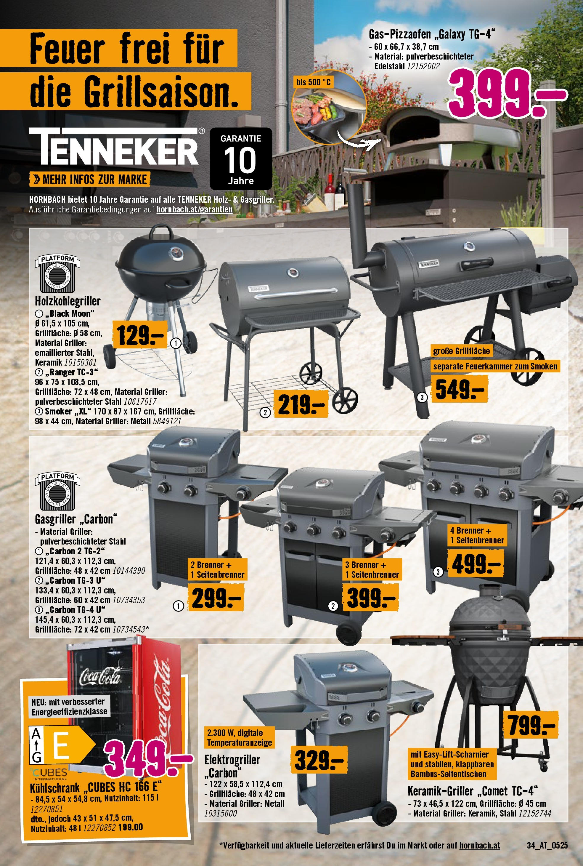 Hornbach Flugblatt (07.05.2025) || Aktuelle Angebote | Seite: 34 | Produkte: Kühlschrank Hornbach Flugblatt von 07.05.2025 - Aktuelle Angebote | Seite: 34 | Produkte: Kühlschrank