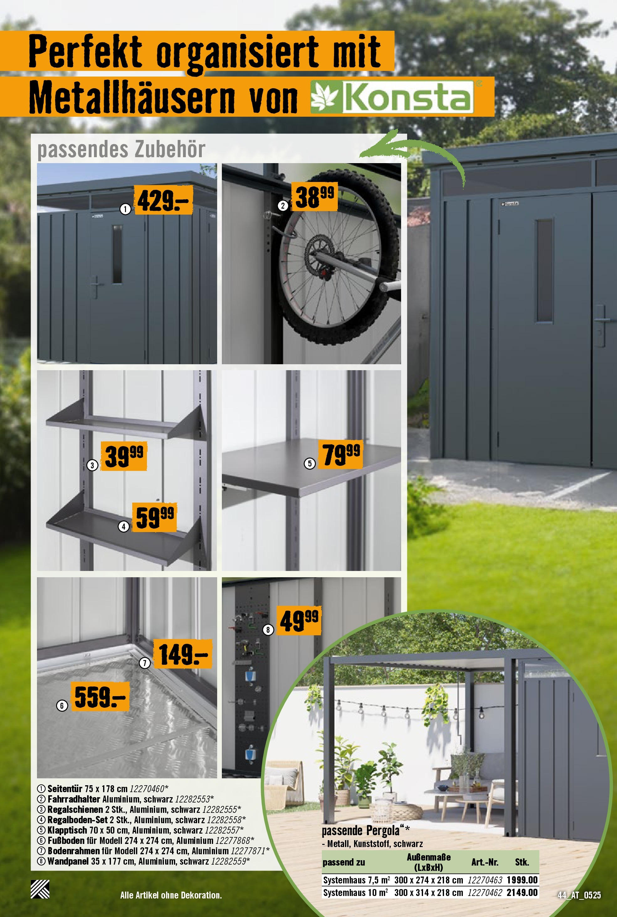 Hornbach Flugblatt (07.05.2025) || Aktuelle Angebote | Seite: 44 Hornbach Flugblatt von 07.05.2025 - Aktuelle Angebote | Seite: 44