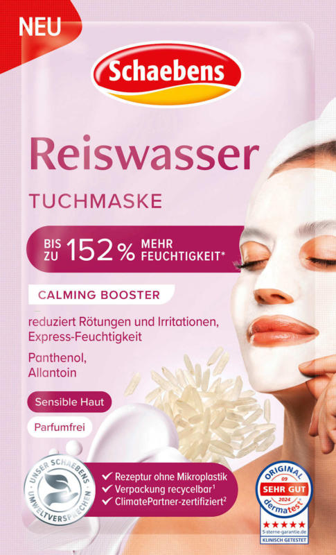 Schaebens Tuchmaske Reis Elixier