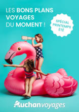 Auchan voyages : Les bons plans voyages du moment !