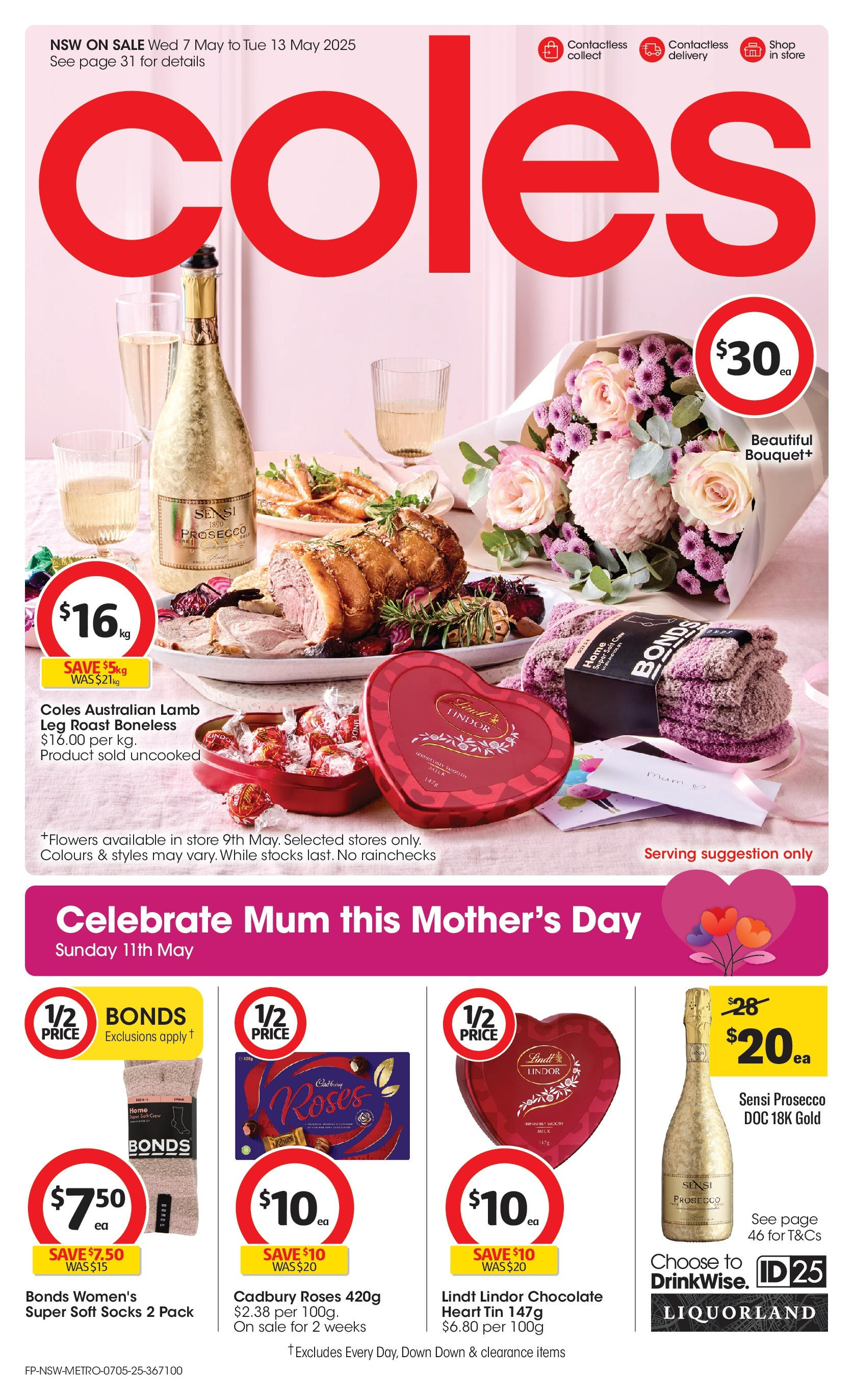 Coles catalogue from 06/05/2025 > Big discounts | Page: 1 | Products: Chocolate, Lamb, Rolovano pile, Socks Coles catalogue valid from 06/05/2025 > Online Australia | Page: 1 | Products: Chocolate, Lamb, Rolovano pile, Socks