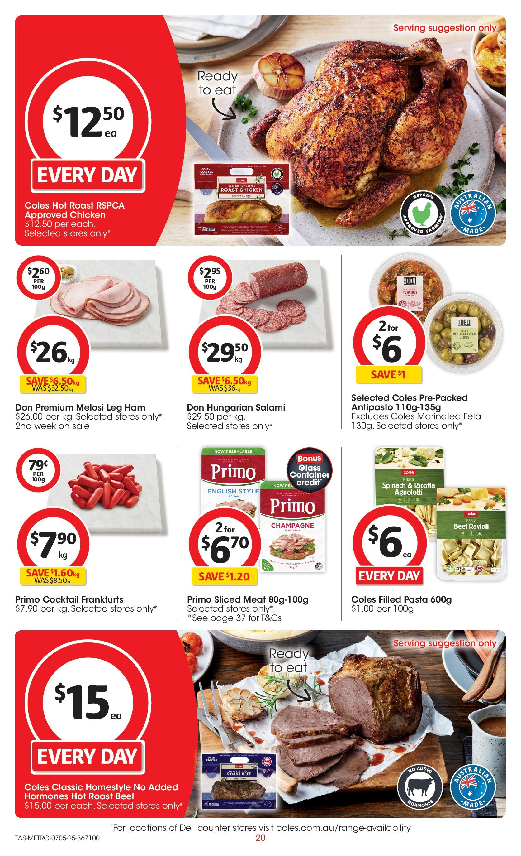 Coles catalogue from 06/05/2025 > Big discounts | Page: 20 | Products: Ham, Combustible, Spinach, Enceinte bluetooth Coles catalogue valid from 06/05/2025 > Online Australia | Page: 20 | Products: Ham, Combustible, Spinach, Enceinte bluetooth