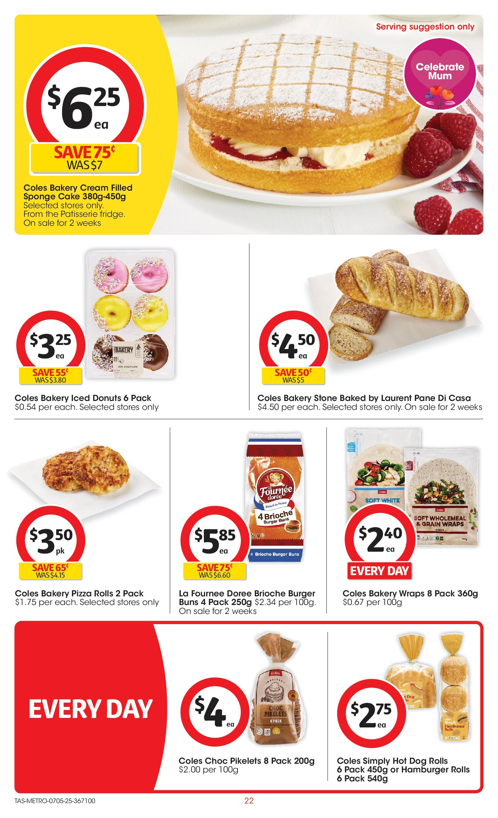 Coles catalogue from 06/05/2025 > Big discounts | Page: 22 | Products: Café en grains Méo bio, Donuts, Sponge, Joue de porc Coles catalogue valid from 06/05/2025 > Online Australia | Page: 22 | Products: Café en grains Méo bio, Donuts, Sponge, Joue de porc