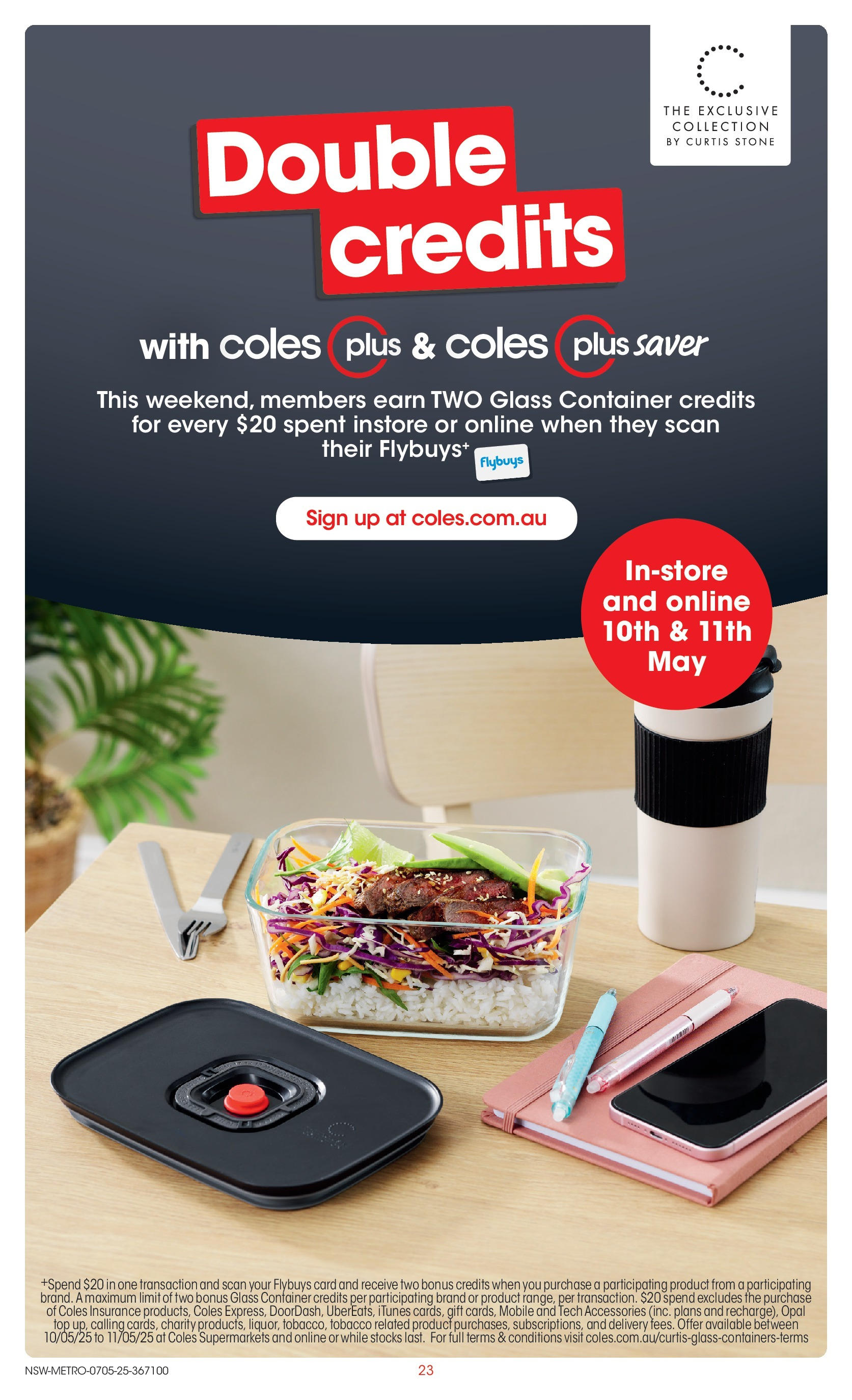 Coles catalogue from 06/05/2025 > Big discounts | Page: 23 | Products: Opal, Accessories, Mobile Coles catalogue valid from 06/05/2025 > Online Australia | Page: 23 | Products: Opal, Accessories, Mobile