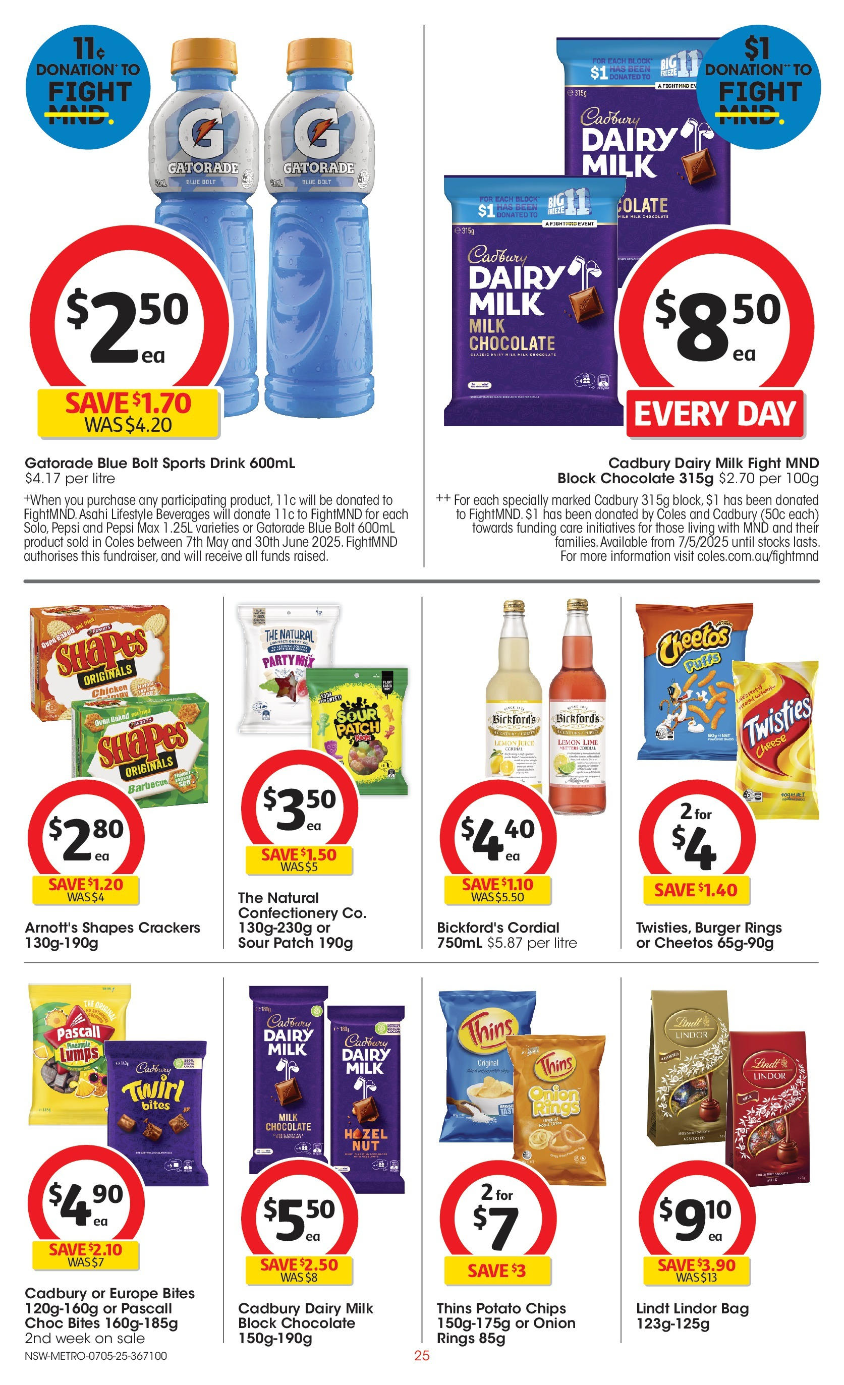 Coles catalogue from 06/05/2025 > Big discounts | Page: 25 | Products: Chocolate, Juice, Chicken, Nocciolata Bianca Coles catalogue valid from 06/05/2025 > Online Australia | Page: 25 | Products: Chocolate, Juice, Chicken, Nocciolata Bianca
