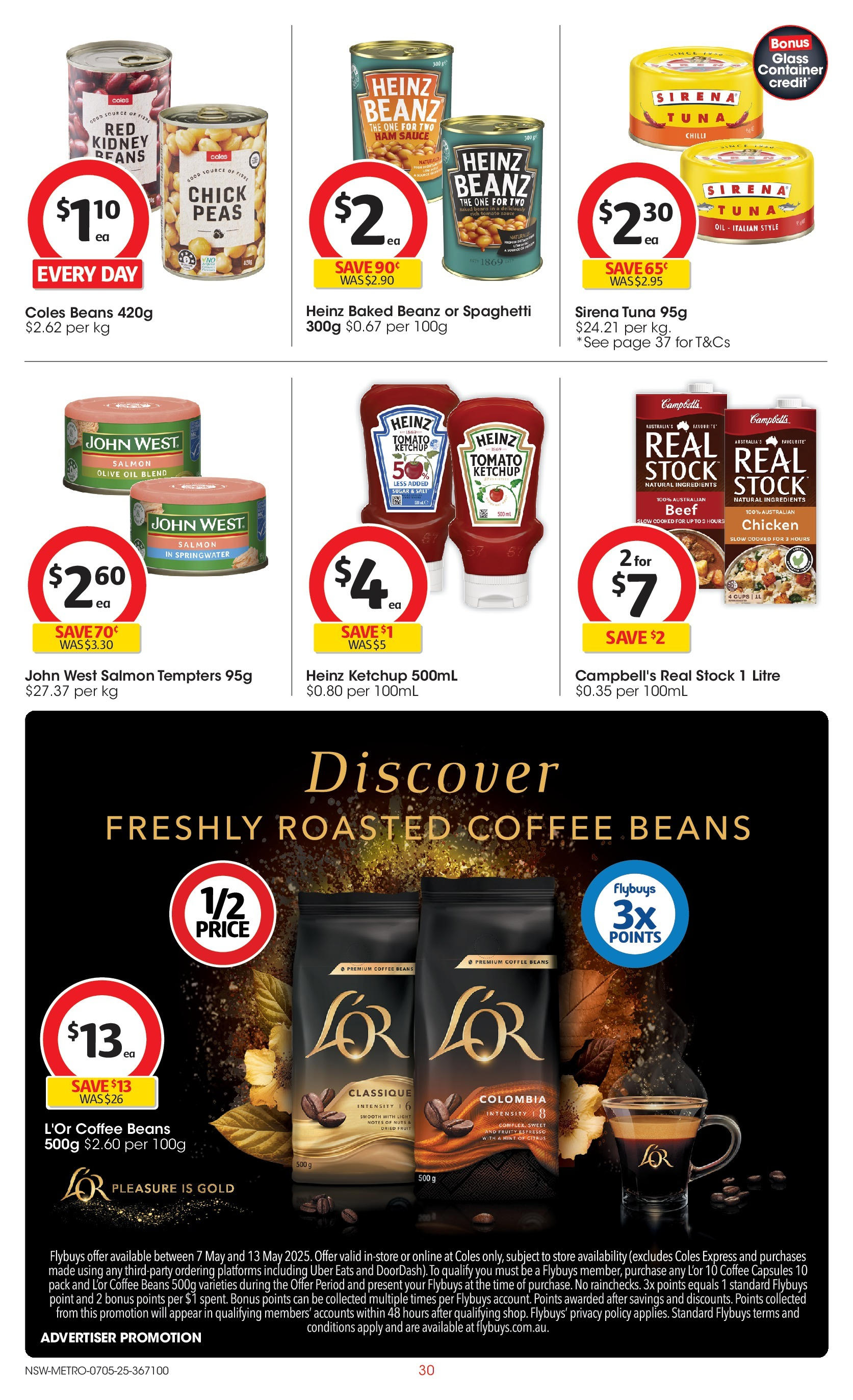 Coles catalogue from 06/05/2025 > Big discounts | Page: 30 | Products: Ham, Olive oil, Pince de crabe, Sugar Coles catalogue valid from 06/05/2025 > Online Australia | Page: 30 | Products: Ham, Olive oil, Pince de crabe, Sugar