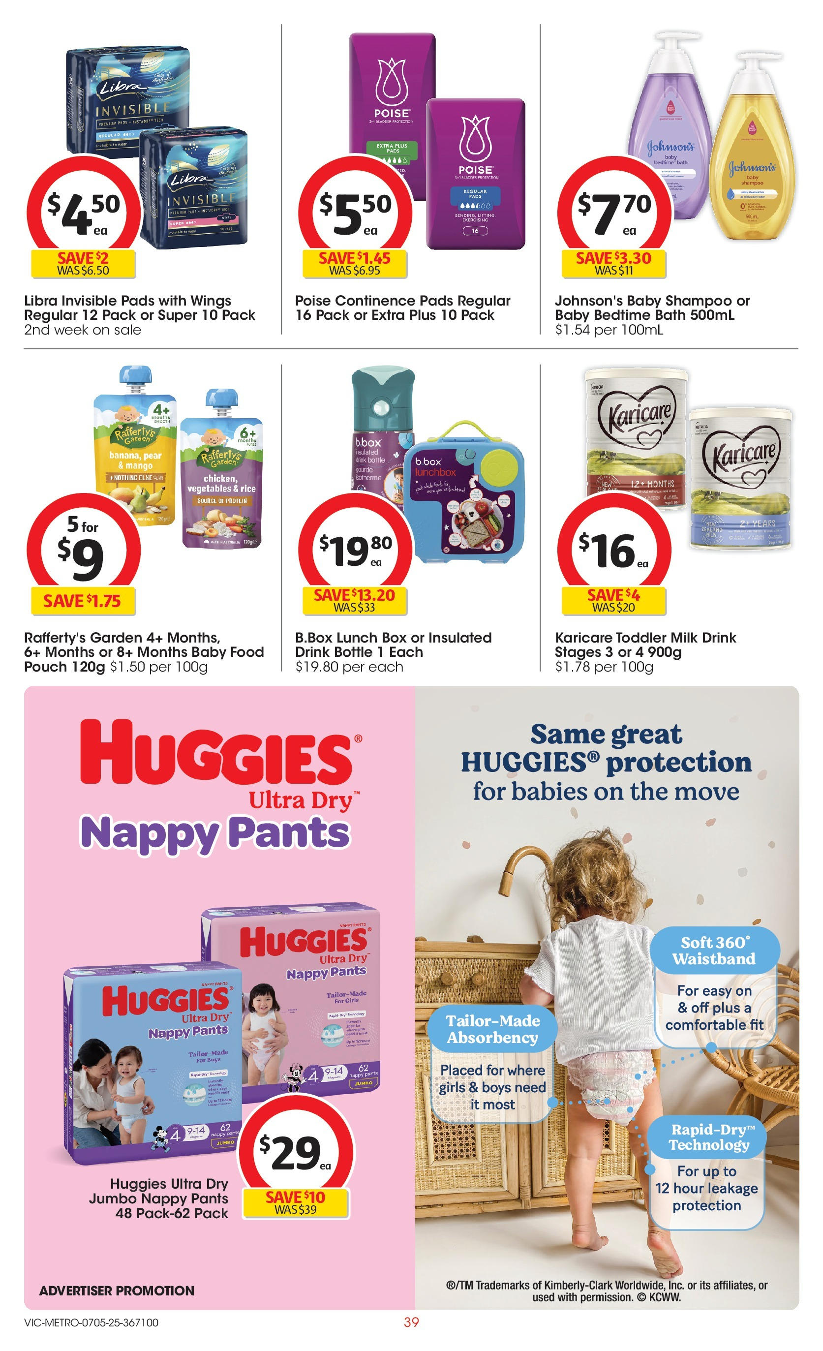 Coles catalogue from 06/05/2025 > Big discounts | Page: 39 | Products: Box, Bath, Shampoo, Vegetables Coles catalogue valid from 06/05/2025 > Online Australia | Page: 39 | Products: Box, Bath, Shampoo, Vegetables