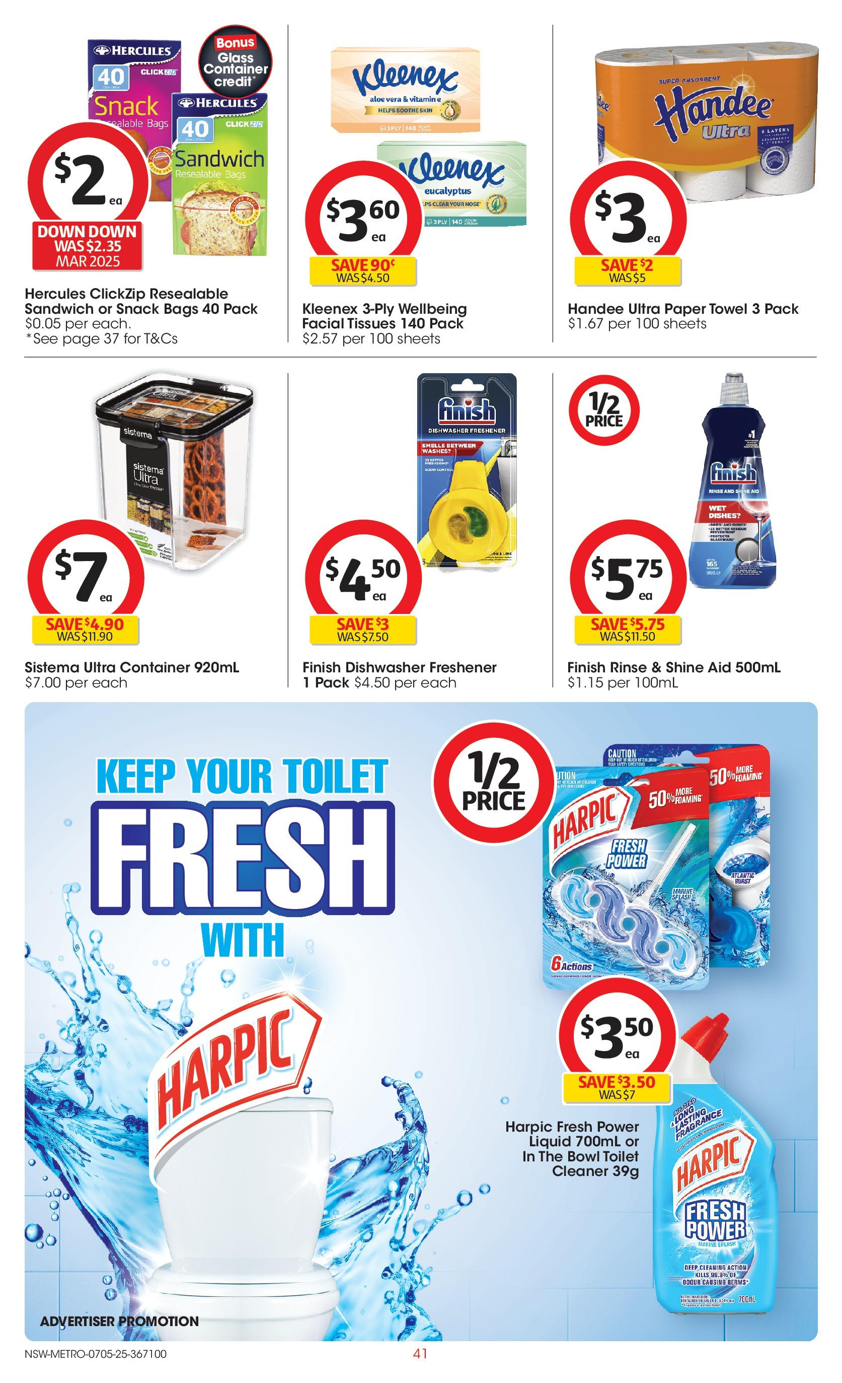 Coles catalogue from 06/05/2025 > Big discounts | Page: 41 | Products: Fragrance, Cleaner, Pack deau Hepar, Vitamin Coles catalogue valid from 06/05/2025 > Online Australia | Page: 41 | Products: Fragrance, Cleaner, Pack deau Hepar, Vitamin