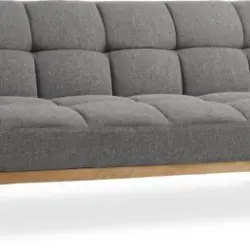 JYSK Canapea extensibilă NEJEDE gri deschis