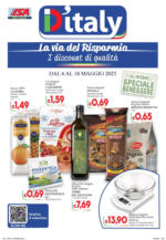D'Italy La via del risparmio - al 18.05.2025