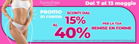 Sconti fino al 40%