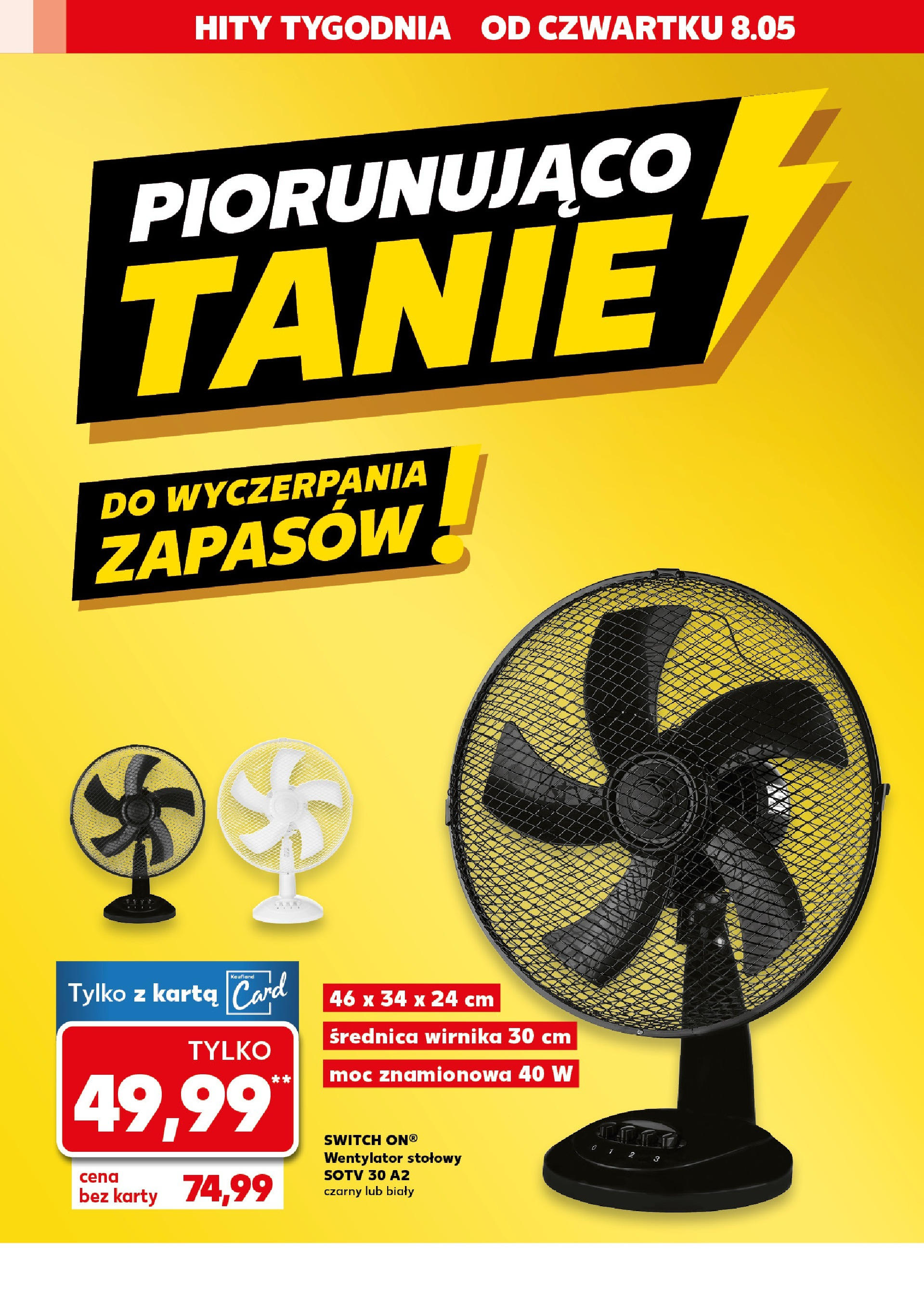 Kaufland gazetka - Mega okazje (08.05.2025) - od jutra | Strona: 2 | Produkty: Karta, Wentylator Kaufland gazetka - Mega okazje od 08.05.2025 - od jutra PDF | Strona: 2 | Produkty: Karta, Wentylator