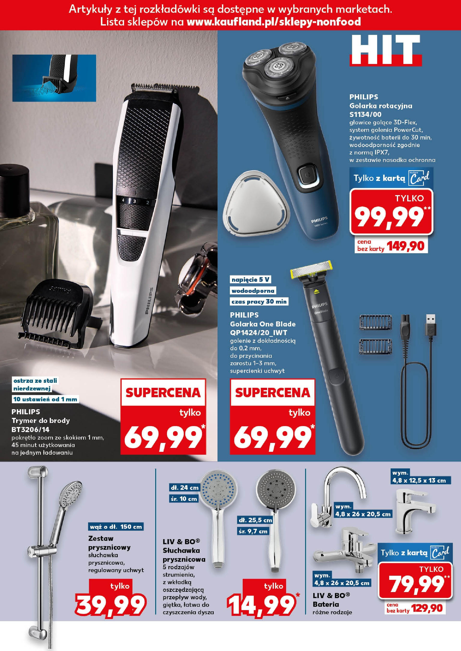 Kaufland gazetka - Mega okazje (08.05.2025) - od jutra | Strona: 6 | Produkty: Karta, Golarka, Bateria Kaufland gazetka - Mega okazje od 08.05.2025 - od jutra PDF | Strona: 6 | Produkty: Karta, Golarka, Bateria