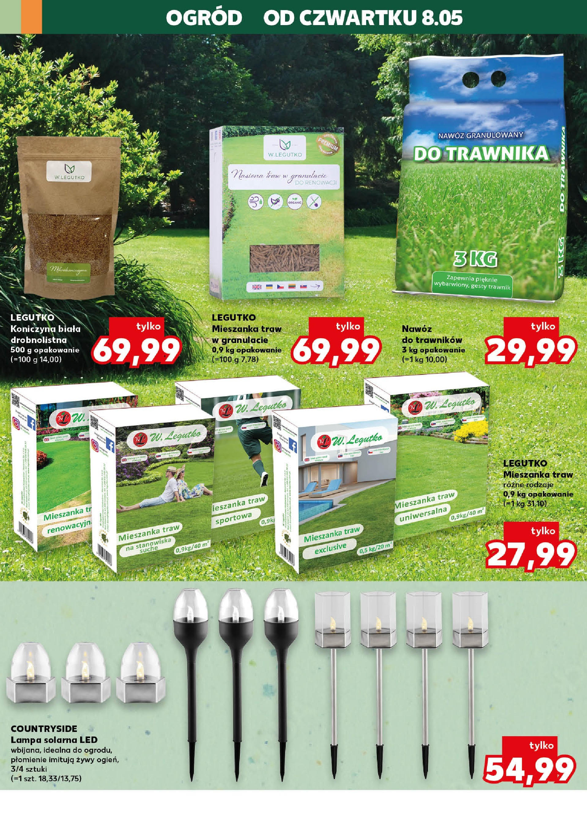 Kaufland gazetka - Mega okazje (08.05.2025) - od jutra | Strona: 20 | Produkty: Lampa solarna, Nasiona, Lampa Kaufland gazetka - Mega okazje od 08.05.2025 - od jutra PDF | Strona: 20 | Produkty: Lampa solarna, Nasiona, Lampa