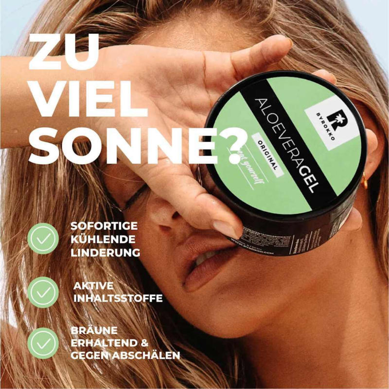 Byrokko After Sun Gel mit Aloe Vera