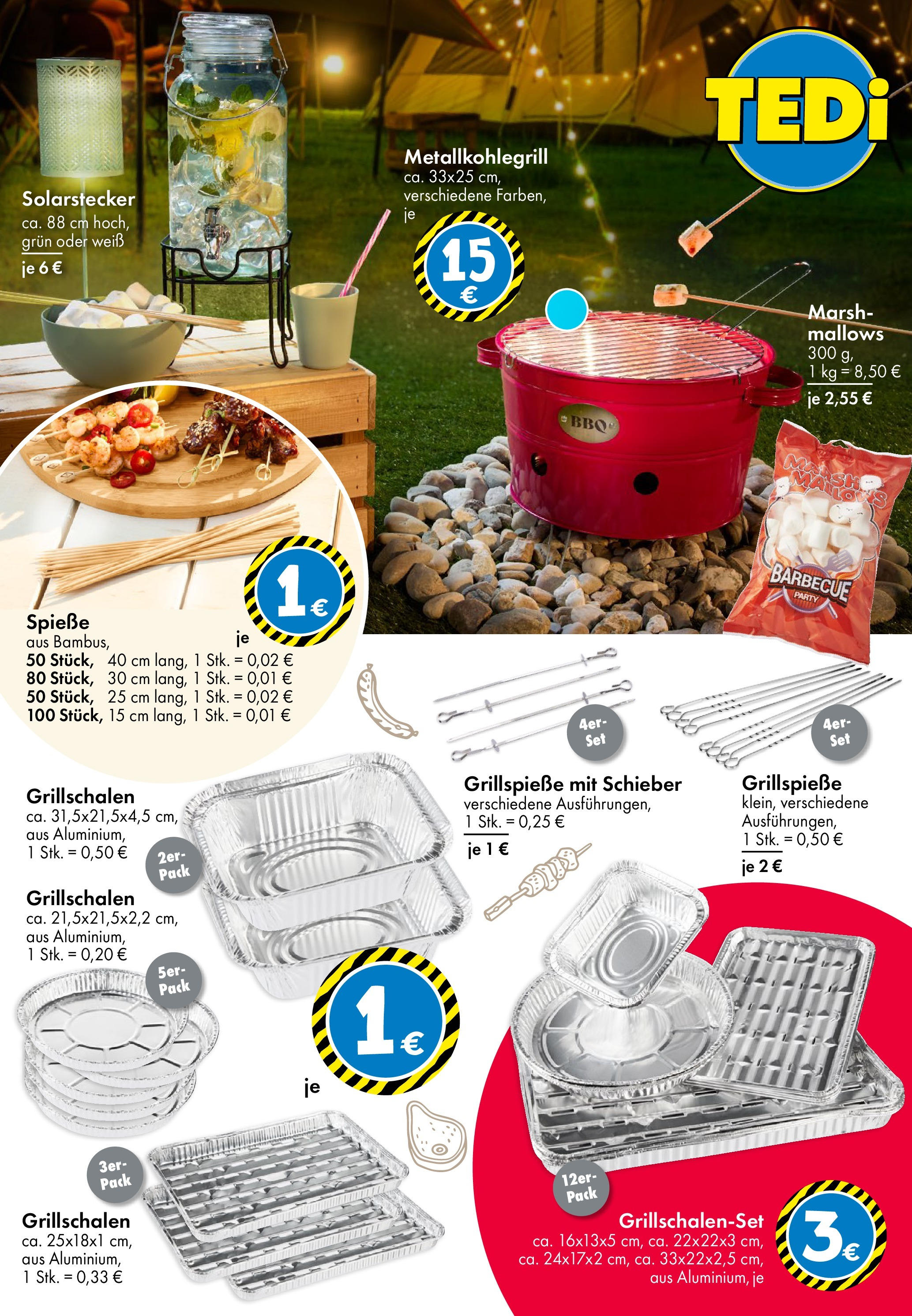 TEDi Prospekt (ab 09.05.2025) zum Blättern | Seite: 13 | Produkte: Grill, Spieße TEDi Prospekt (ab 09.05.2025) zum Blättern | Seite: 13 | Produkte: Grill, Spieße