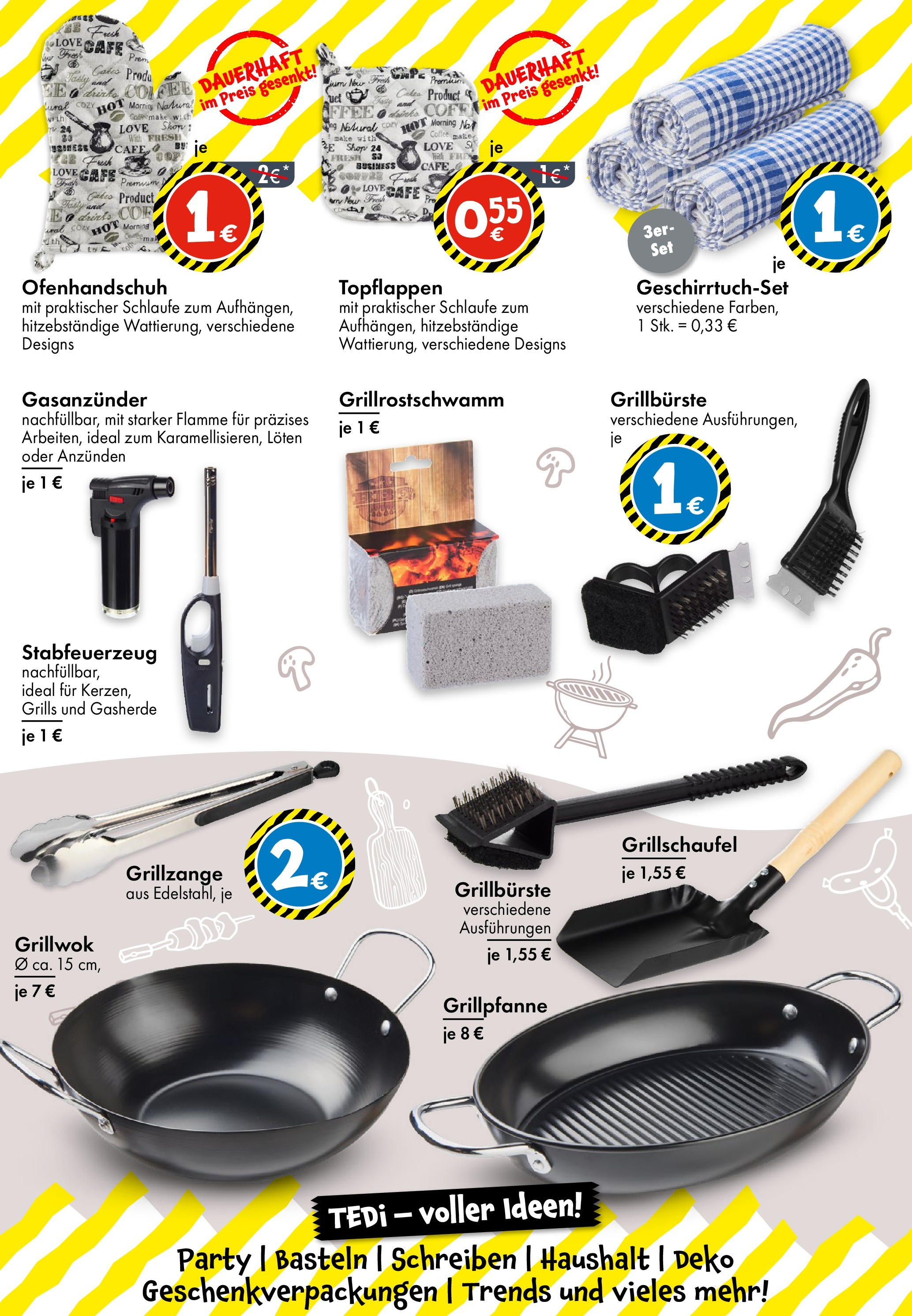 TEDi Prospekt (ab 09.05.2025) zum Blättern | Seite: 14 | Produkte: Grill, Wok, TV TEDi Prospekt (ab 09.05.2025) zum Blättern | Seite: 14 | Produkte: Grill, Wok, TV