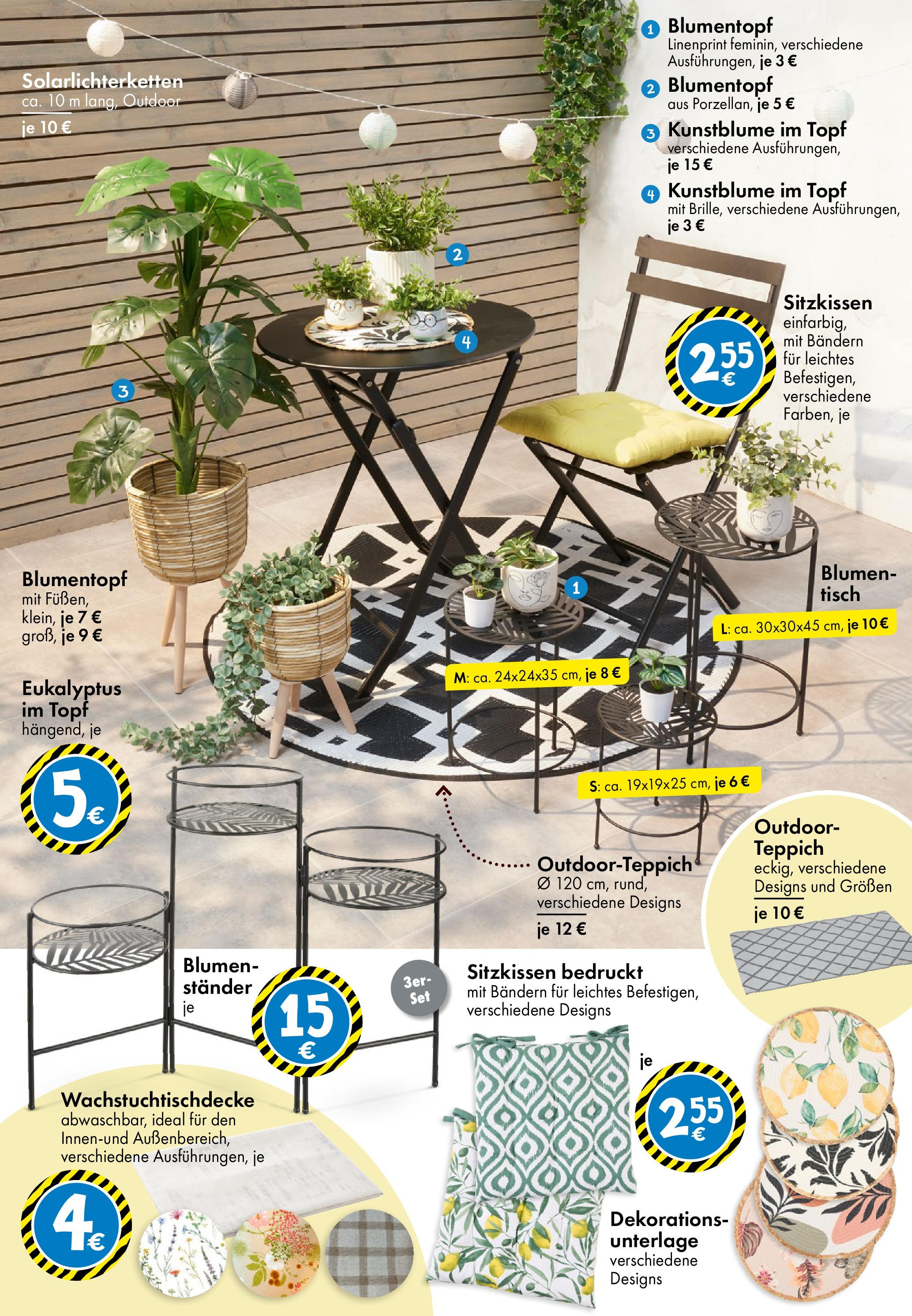 TEDi Flugblatt (08.05.2025) || Aktuelle Angebote | Seite: 17 | Produkte: Tisch, Teppich, Blumentopf TEDi Flugblatt von 08.05.2025 - Aktuelle Angebote | Seite: 17 | Produkte: Tisch, Teppich, Blumentopf