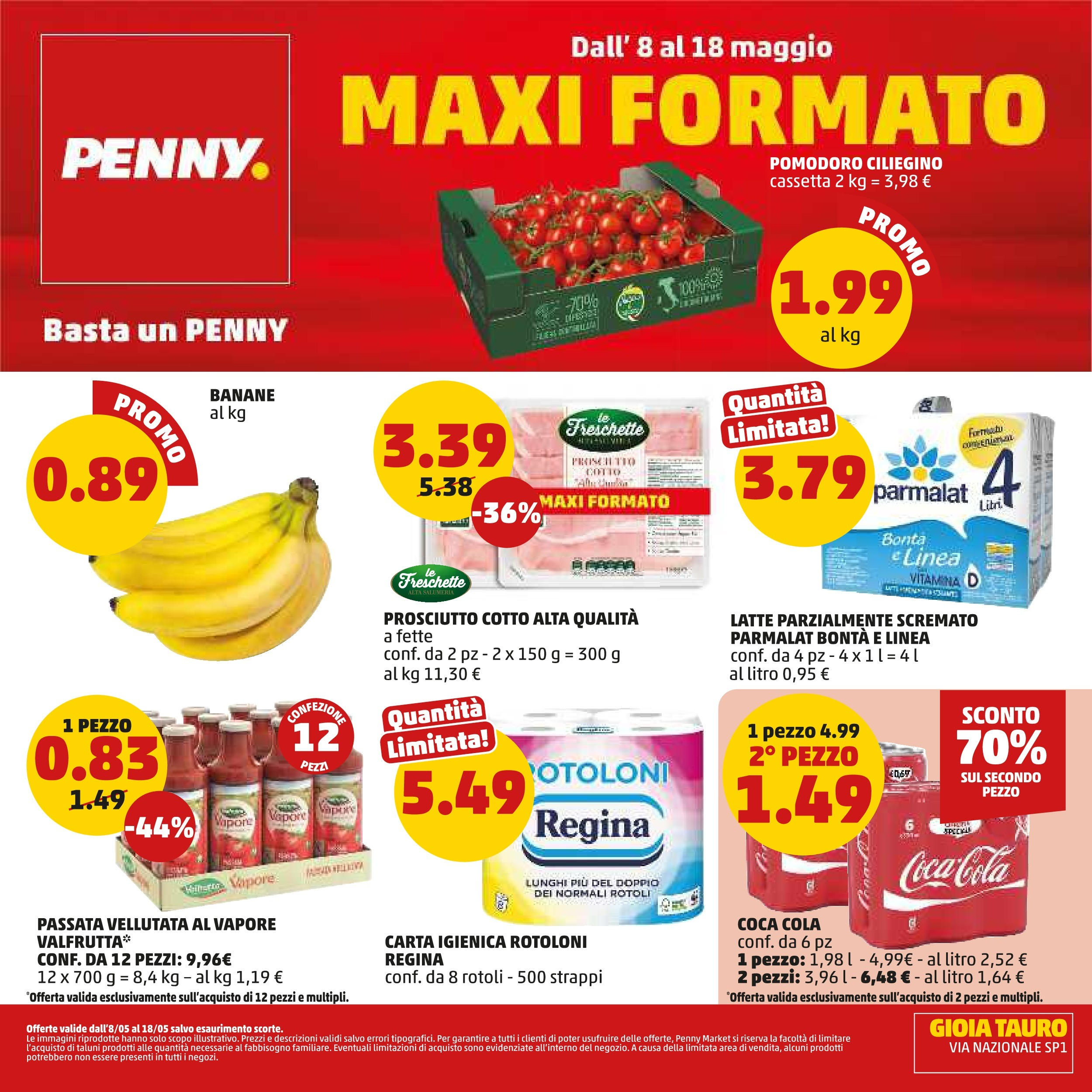 Volantino PENNY valido da 07/05/2025 numero di pagina 1 Anteprima dell'opuscolo Maxi formato dal negozio PENNY valido da 07/05/2025