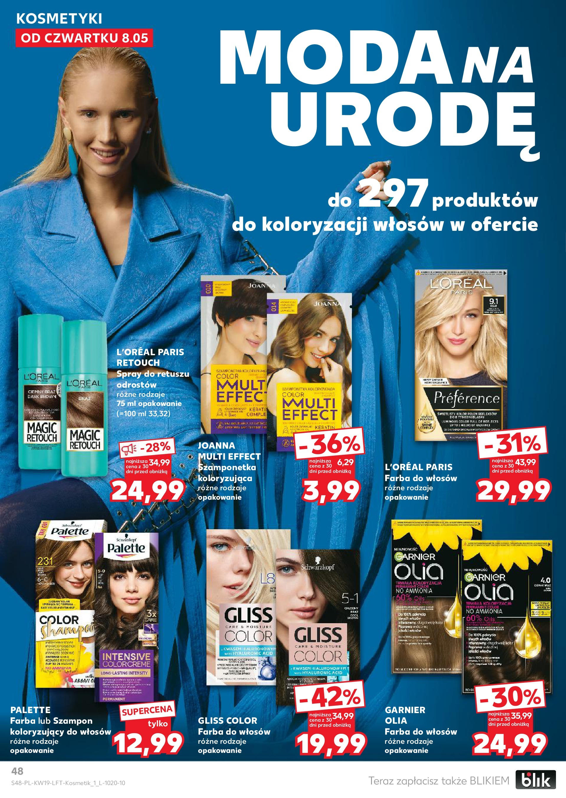 Kaufland gazetka (08.05.2025) - od jutra | Strona: 48 | Produkty: Farba do włosów, Kosmetyki, Szampon Kaufland gazetka od 08.05.2025 - od jutra PDF | Strona: 48 | Produkty: Farba do włosów, Kosmetyki, Szampon