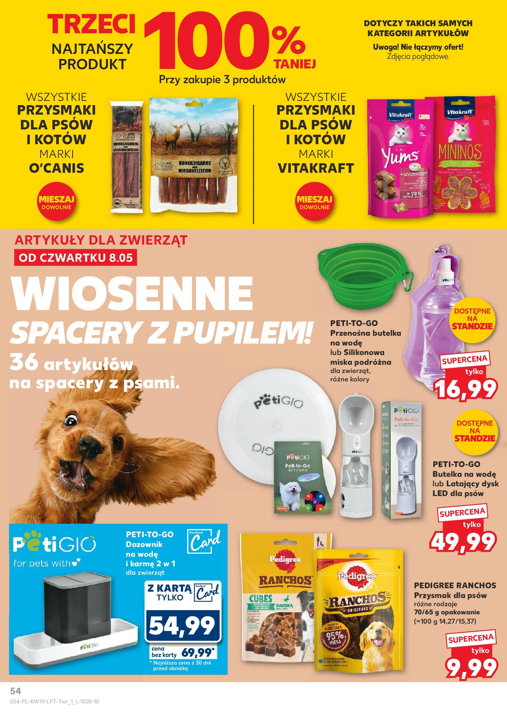 Kaufland gazetka (08.05.2025) - od jutra | Strona: 54 | Produkty: Karta, Dysk, Pedigree Kaufland gazetka od 08.05.2025 - od jutra PDF | Strona: 54 | Produkty: Karta, Dysk, Pedigree