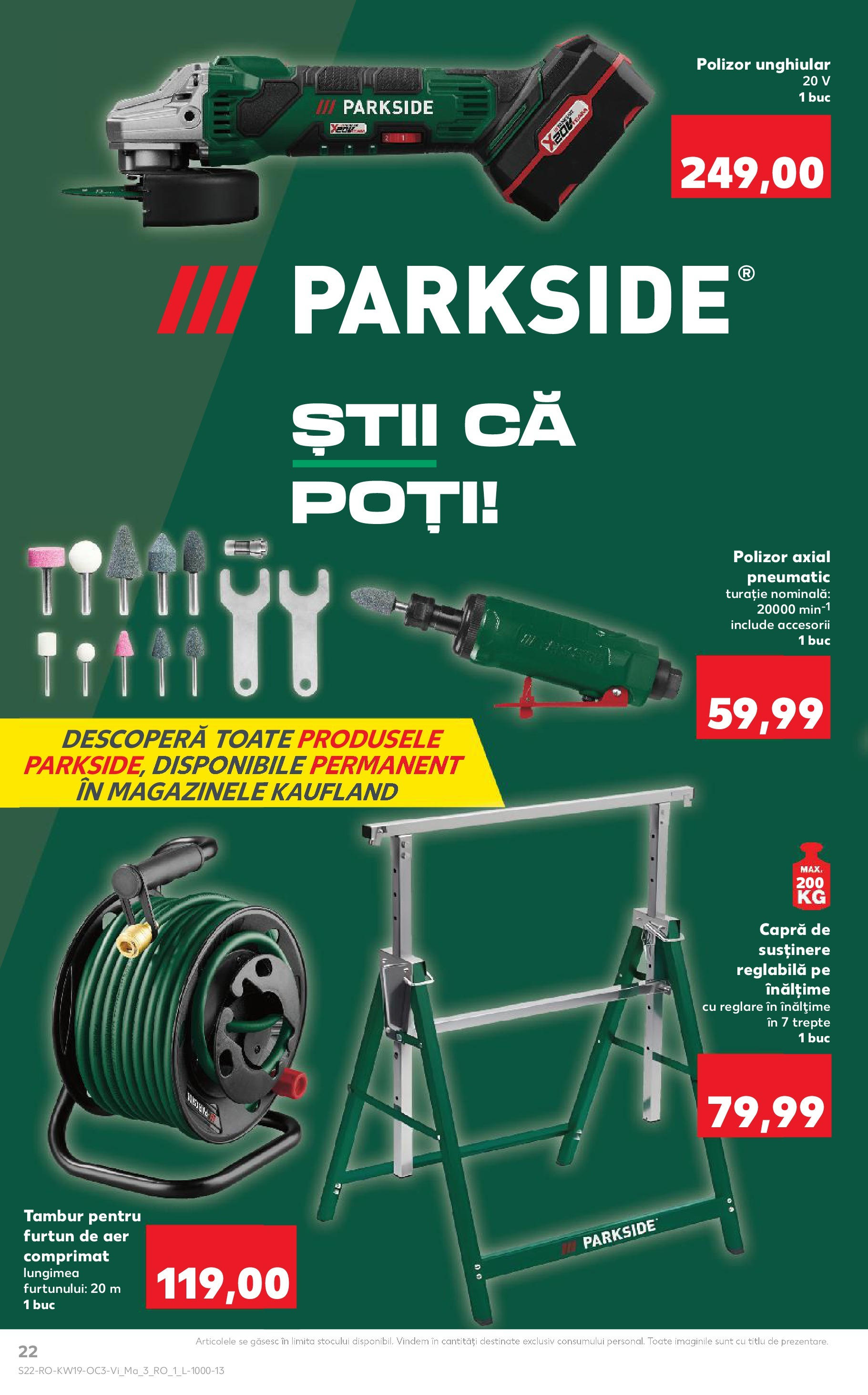 Catalog Kaufland - Ziua Tatălui 09.05.2025 - Revista si Oferta | Pagină: 22 | Produse: Polizor