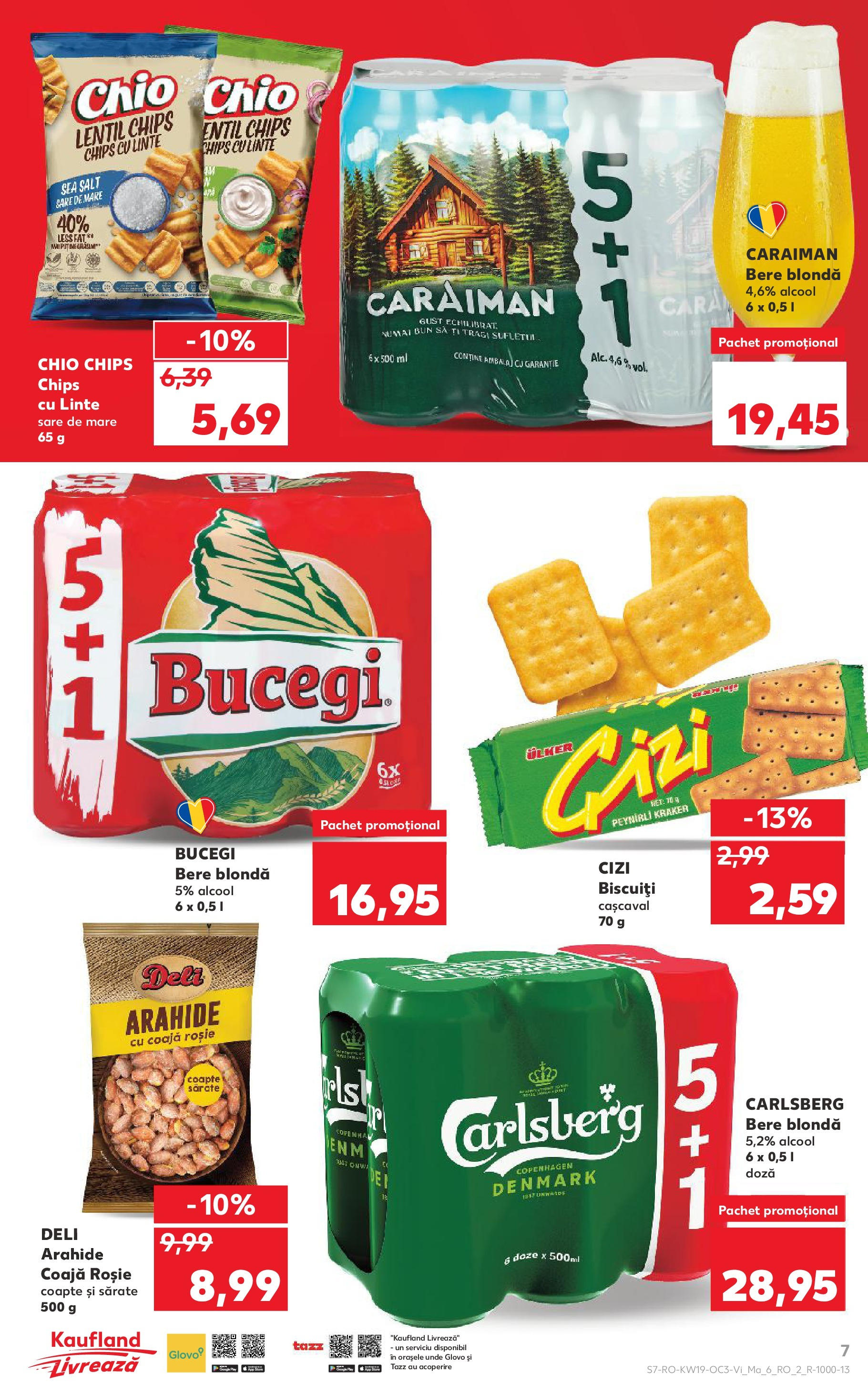 Catalog Kaufland - Ziua Tatălui 09.05.2025 - Revista si Oferta | Pagină: 7 | Produse: Arahide, Bere, Biscuiți, Sare