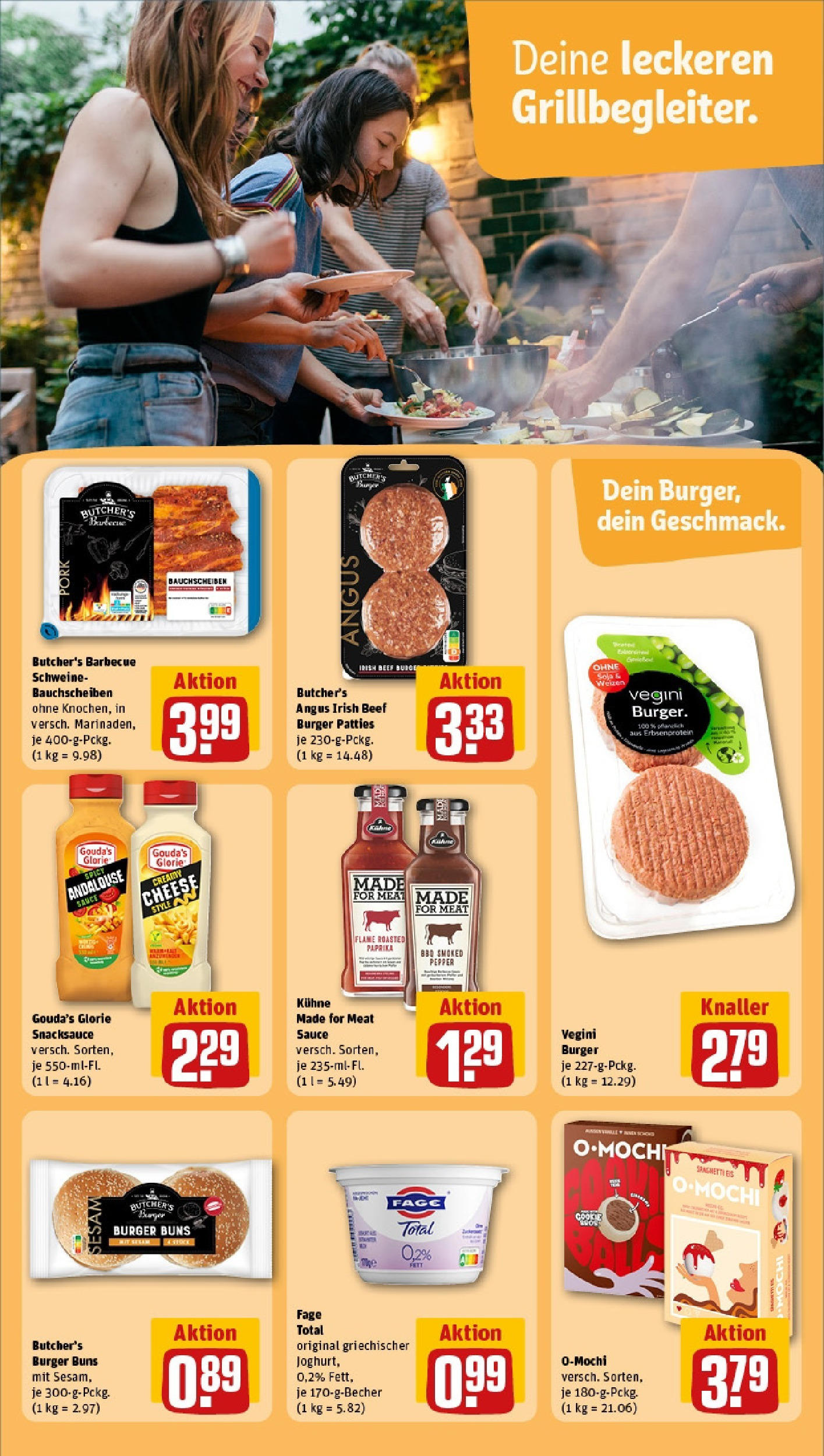 Rewe - Rewe: Wochenangebote (ab 11.05.2025) zum Blättern » Angebote | Seite: 21 | Produkte: Burger, Paprika, Eis, Mochi Rewe - Rewe: Wochenangebote (ab 11.05.2025) zum Blättern » Angebote | Seite: 21 | Produkte: Burger, Paprika, Eis, Mochi