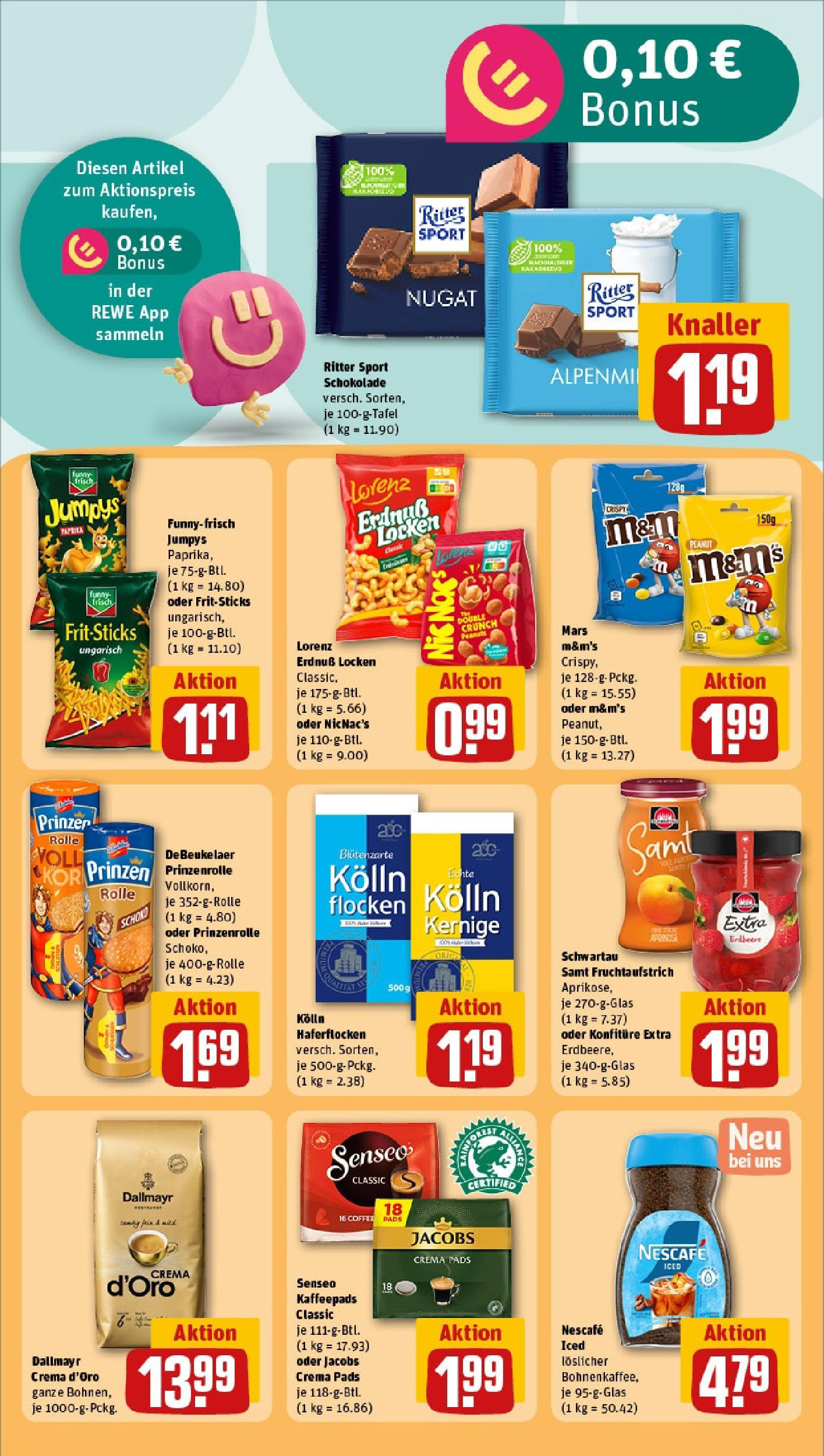 Rewe - Rewe: Wochenangebote (ab 11.05.2025) zum Blättern » Angebote | Seite: 19 | Produkte: Kaffeepads, Kolln haferflocken, Paprika, Flocken Rewe - Rewe: Wochenangebote (ab 11.05.2025) zum Blättern » Angebote | Seite: 19 | Produkte: Kaffeepads, Kolln haferflocken, Paprika, Flocken