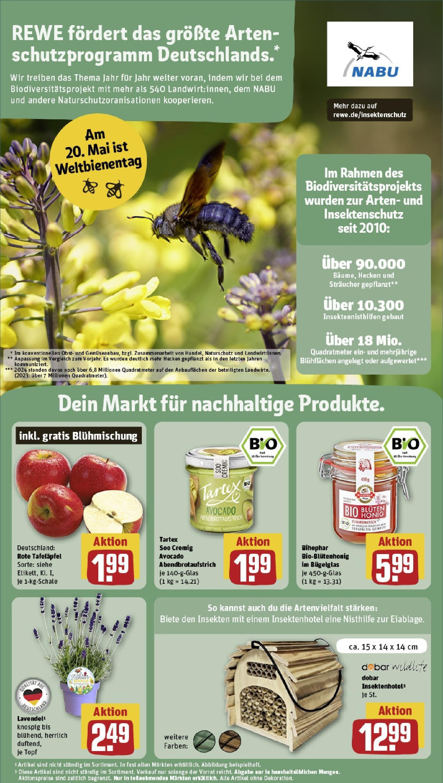 Rewe - Rewe: Wochenangebote (ab 11.05.2025) zum Blättern » Angebote | Seite: 26 | Produkte: Avocado, Obst, Lavendel Rewe - Rewe: Wochenangebote (ab 11.05.2025) zum Blättern » Angebote | Seite: 26 | Produkte: Avocado, Obst, Lavendel