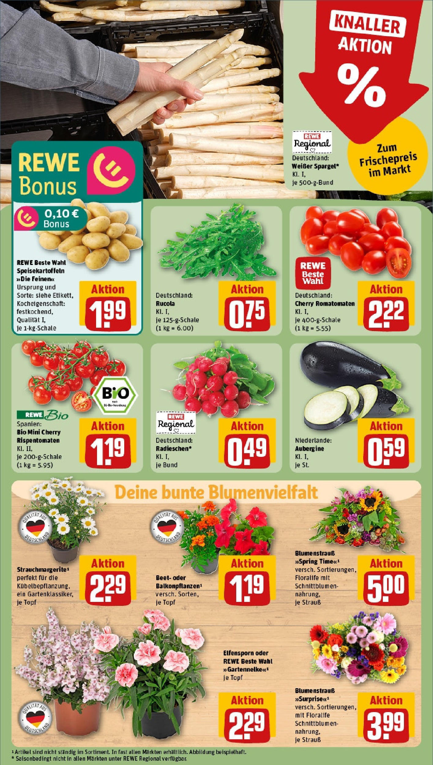 Rewe - Rewe: Wochenangebote (ab 11.05.2025) zum Blättern » Angebote | Seite: 7 | Produkte: Rucola, Aubergine Rewe - Rewe: Wochenangebote (ab 11.05.2025) zum Blättern » Angebote | Seite: 7 | Produkte: Rucola, Aubergine