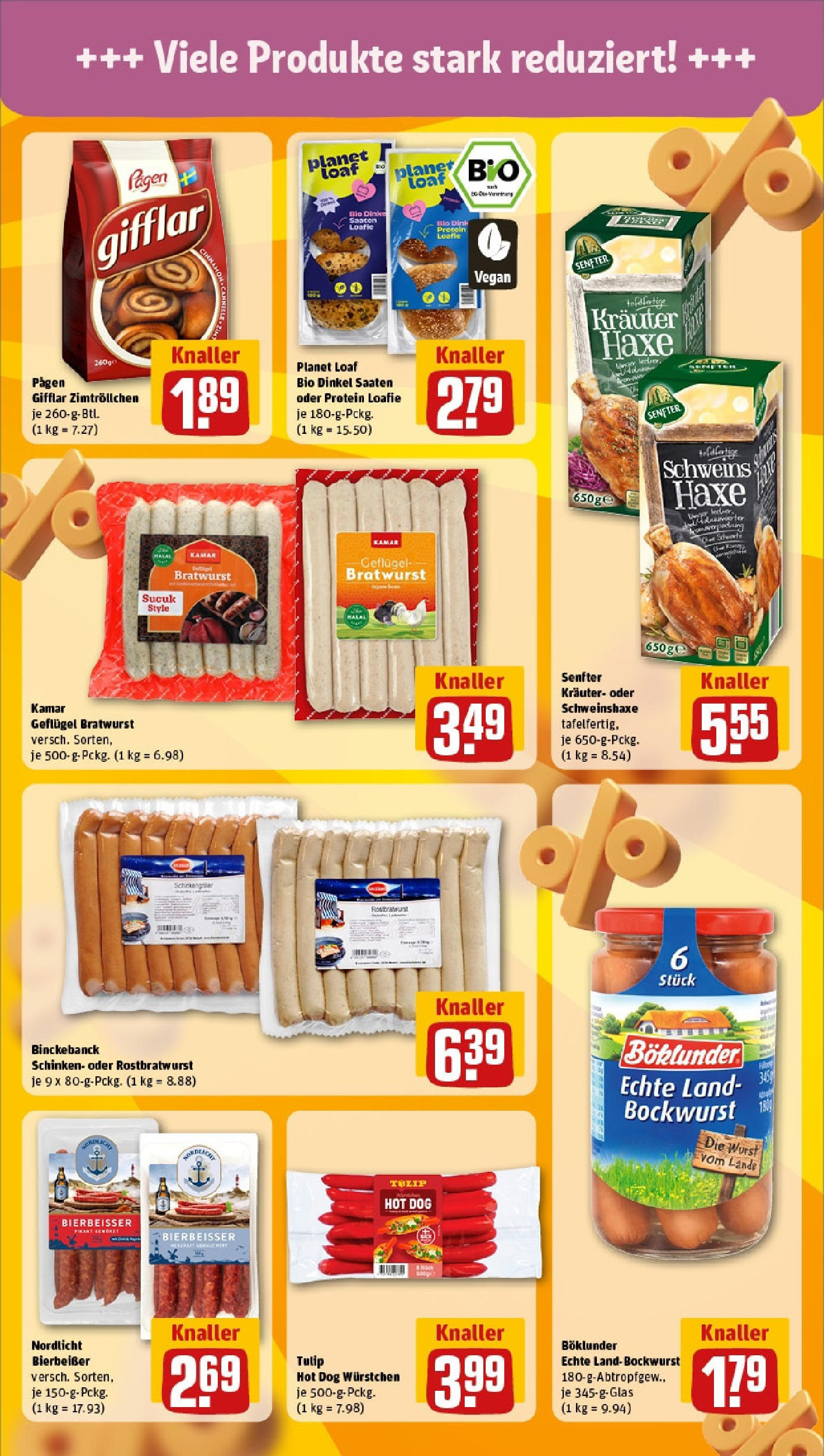 Rewe - Rewe: Wochenangebote (ab 11.05.2025) zum Blättern » Angebote | Seite: 17 | Produkte: Bockwurst, Bratwurst, Wurst, Schinken Rewe - Rewe: Wochenangebote (ab 11.05.2025) zum Blättern » Angebote | Seite: 17 | Produkte: Bockwurst, Bratwurst, Wurst, Schinken