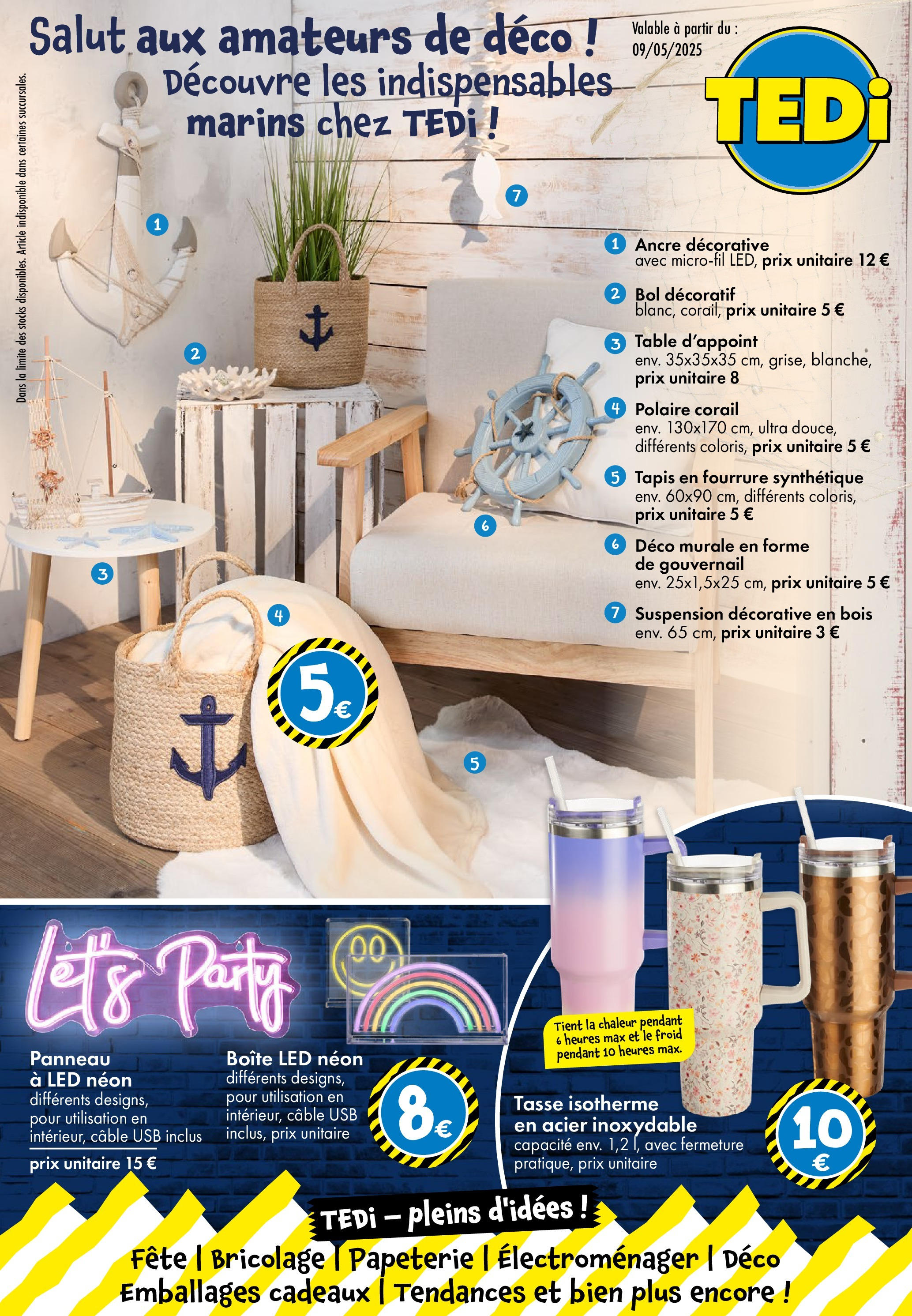 Nouvelle Ouverture de la boutique TEDi valable du 07/05/2025 - Page numéro 1 Prévisualisation de Nouvelle Ouverture du magasin TEDi formulaire valide 07/05/2025
