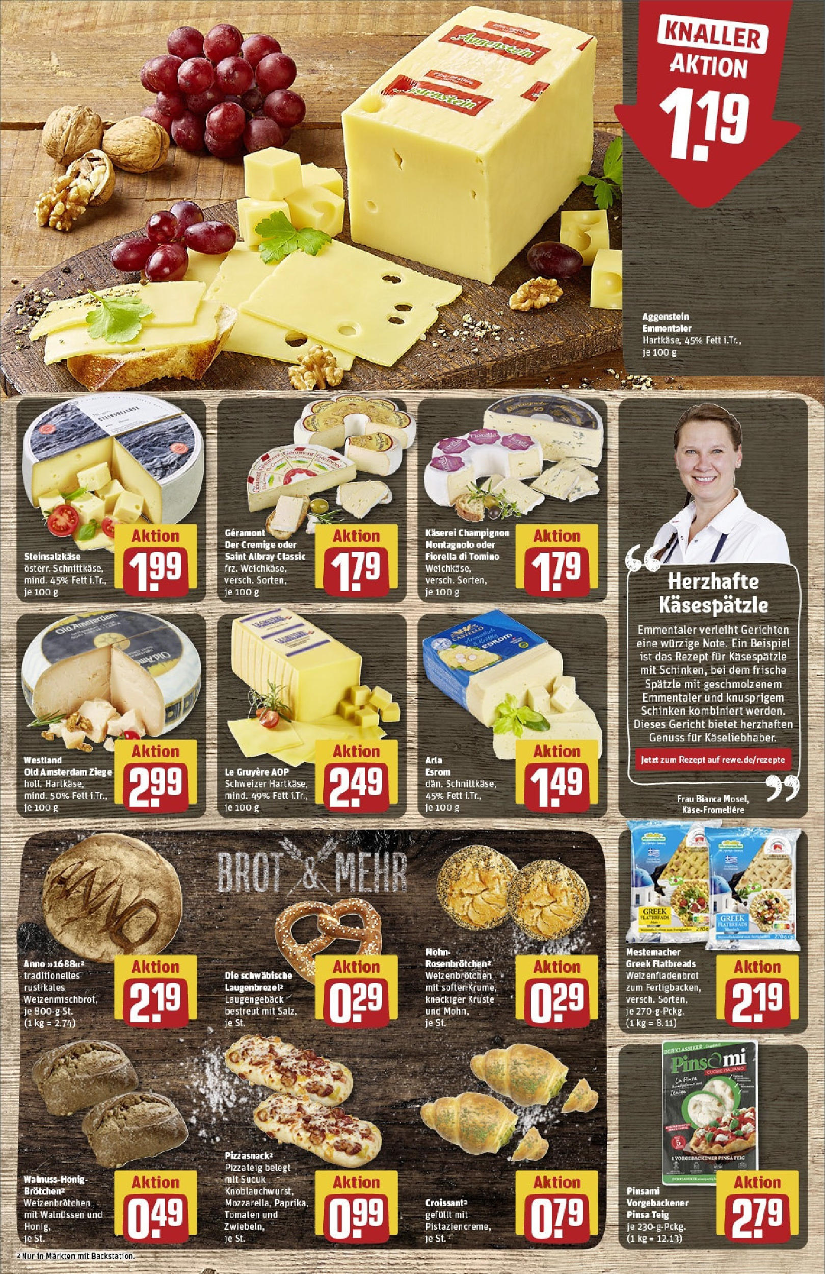 Rewe - Rewe: Wochenangebote (ab 11.05.2025) zum Blättern » Angebote | Seite: 11 | Produkte: Geramont, Croissant, Brot, Schinken Rewe - Rewe: Wochenangebote (ab 11.05.2025) zum Blättern » Angebote | Seite: 11 | Produkte: Geramont, Croissant, Brot, Schinken