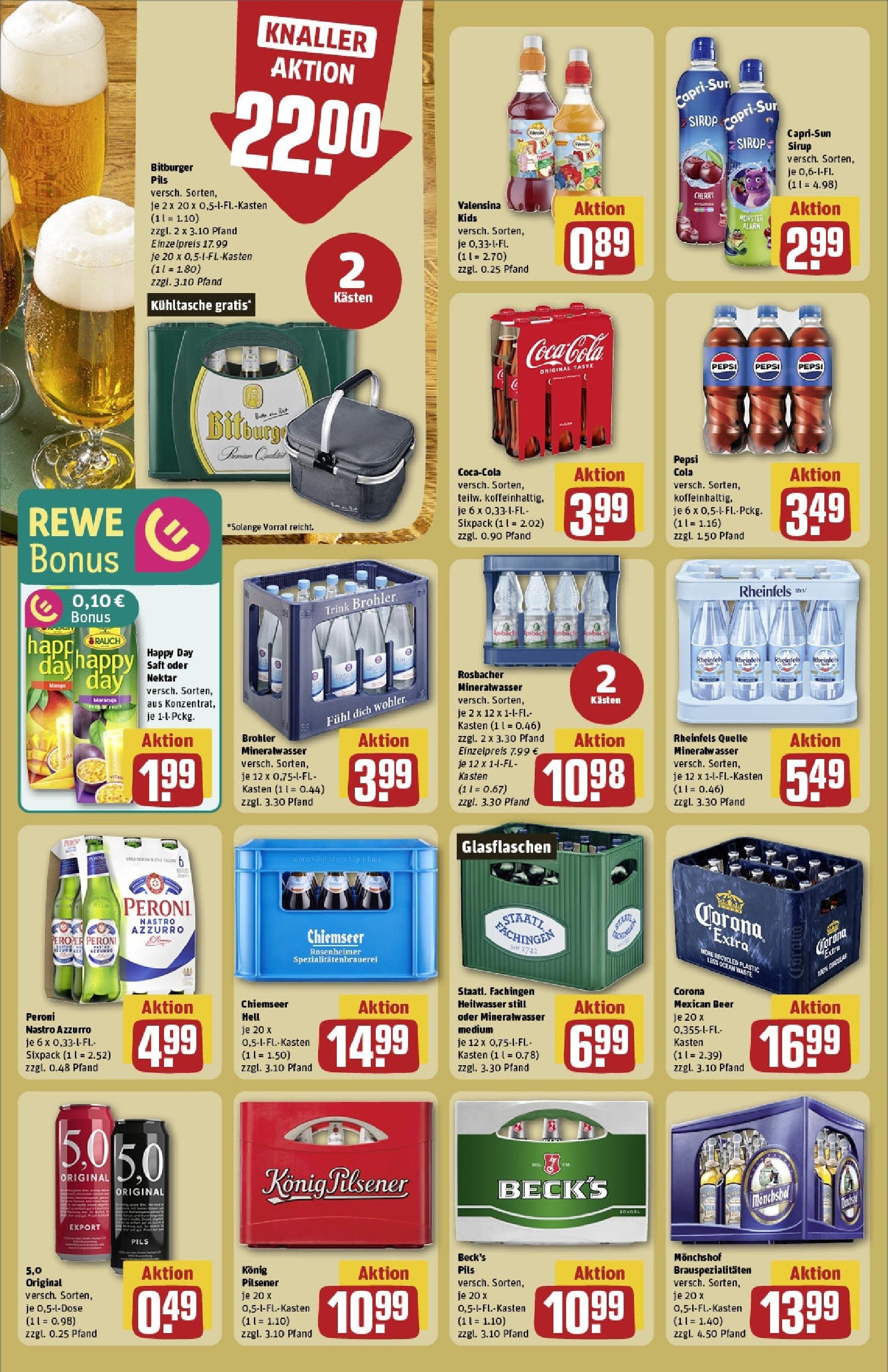 Rewe - Rewe: Wochenangebote (ab 11.05.2025) zum Blättern » Angebote | Seite: 20 | Produkte: Pils, Valensina, Mango, Rheinfels quelle Rewe - Rewe: Wochenangebote (ab 11.05.2025) zum Blättern » Angebote | Seite: 20 | Produkte: Pils, Valensina, Mango, Rheinfels quelle