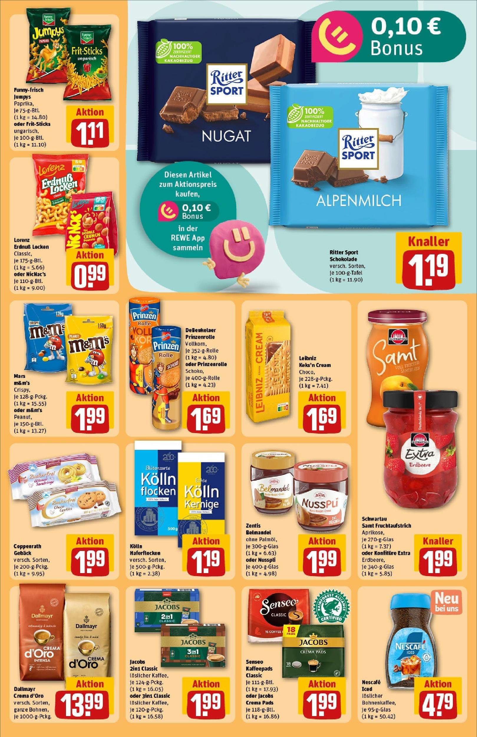 Rewe - Rewe: Wochenangebote (ab 11.05.2025) zum Blättern » Angebote | Seite: 25 | Produkte: Nescafe, Schokolade, Ritter sport, Senseo kaffeepads Rewe - Rewe: Wochenangebote (ab 11.05.2025) zum Blättern » Angebote | Seite: 25 | Produkte: Nescafe, Schokolade, Ritter sport, Senseo kaffeepads
