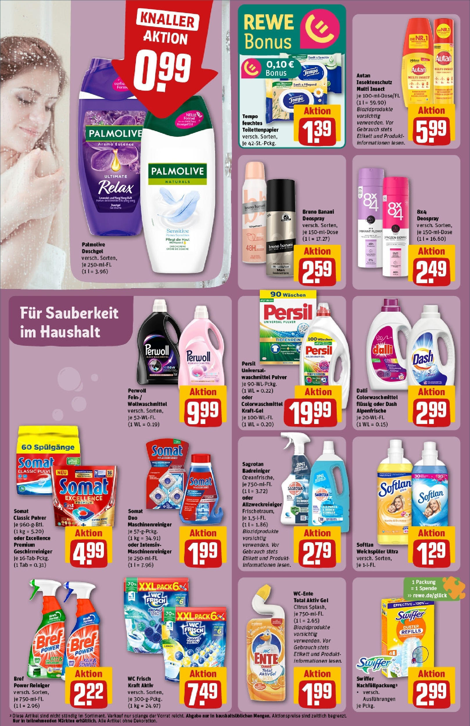 Rewe - Rewe: Wochenangebote (ab 11.05.2025) zum Blättern » Angebote | Seite: 26 | Produkte: Orchidee, Shower Gel, Swiffer, Ente Rewe - Rewe: Wochenangebote (ab 11.05.2025) zum Blättern » Angebote | Seite: 26 | Produkte: Orchidee, Shower Gel, Swiffer, Ente